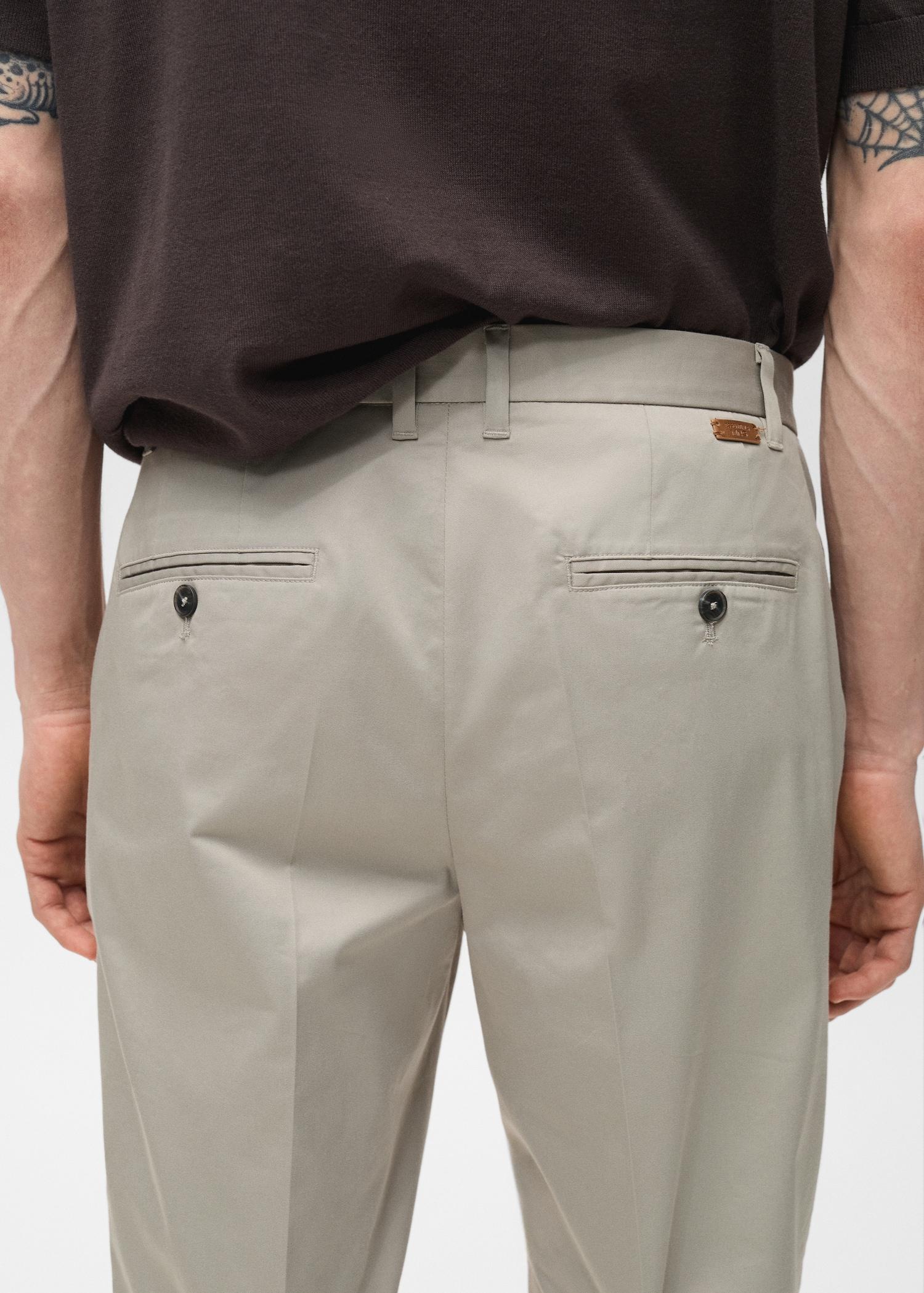 Dublino slim-fit chino pants - Men | MANGO USA Product Image