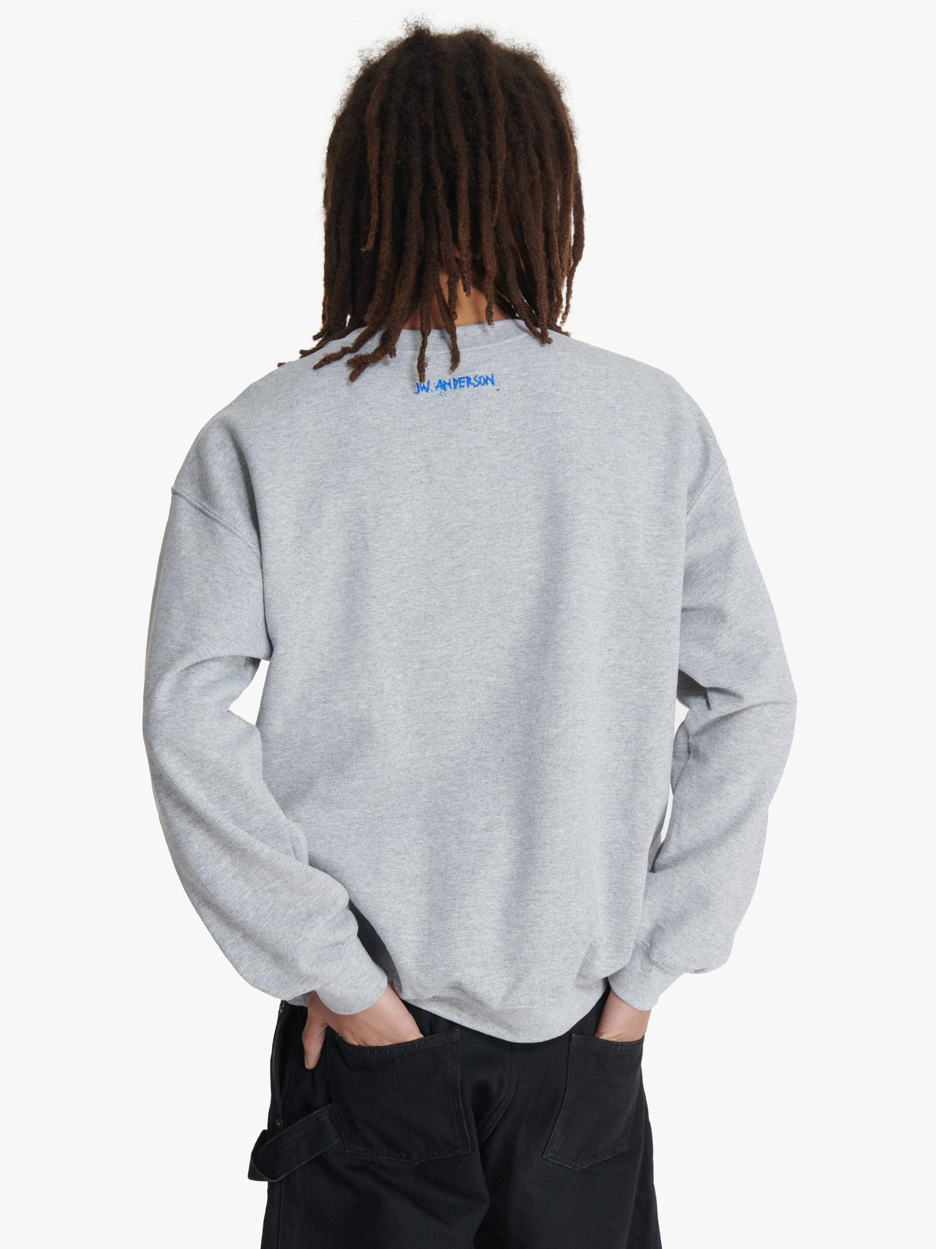 JW ANDERSON X QUEER SWEATSHIRT WITH TEXT PRINT Product Image