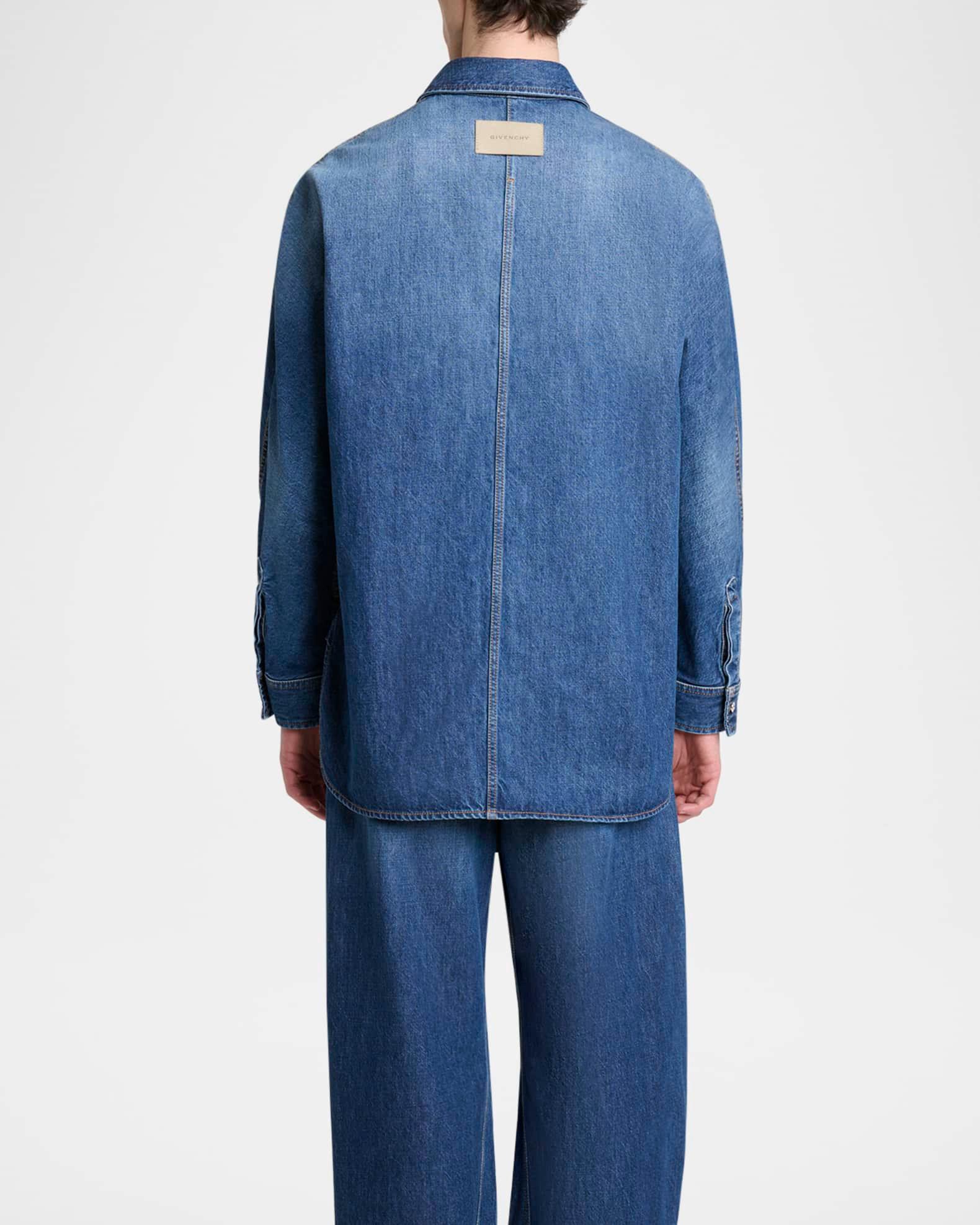 Men's Denim Overshirt  Product Image