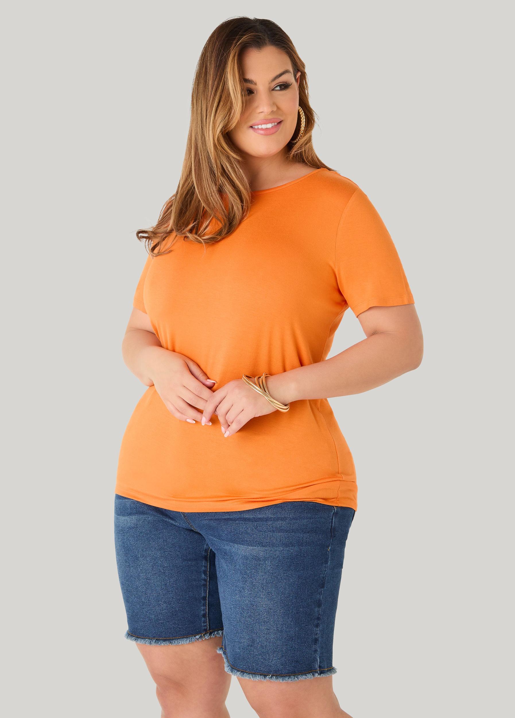 The Basic Crewneck Jersey Tee Product Image