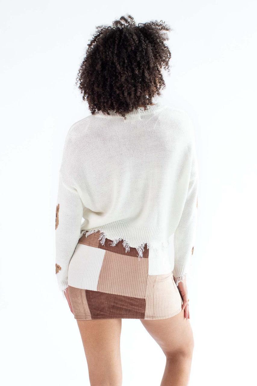 Distressed Bear Sweater Product Image