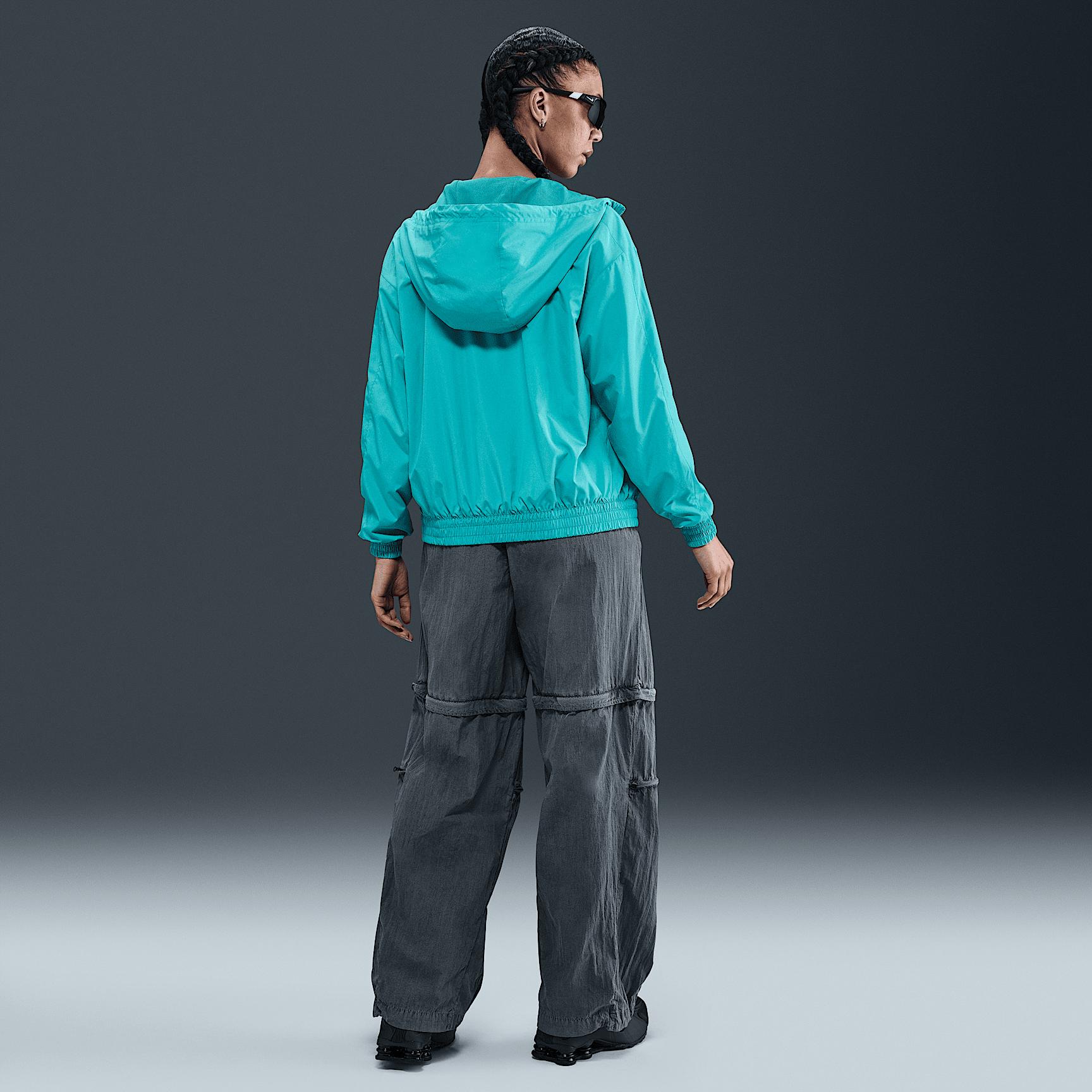 Nike Sportswear Classic Wovens Women's Loose UV Hooded Jacket Product Image