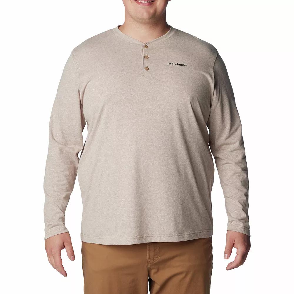 Big & Tall Columbia Thistletown Hills Henley Tee, Men's,  Product Image