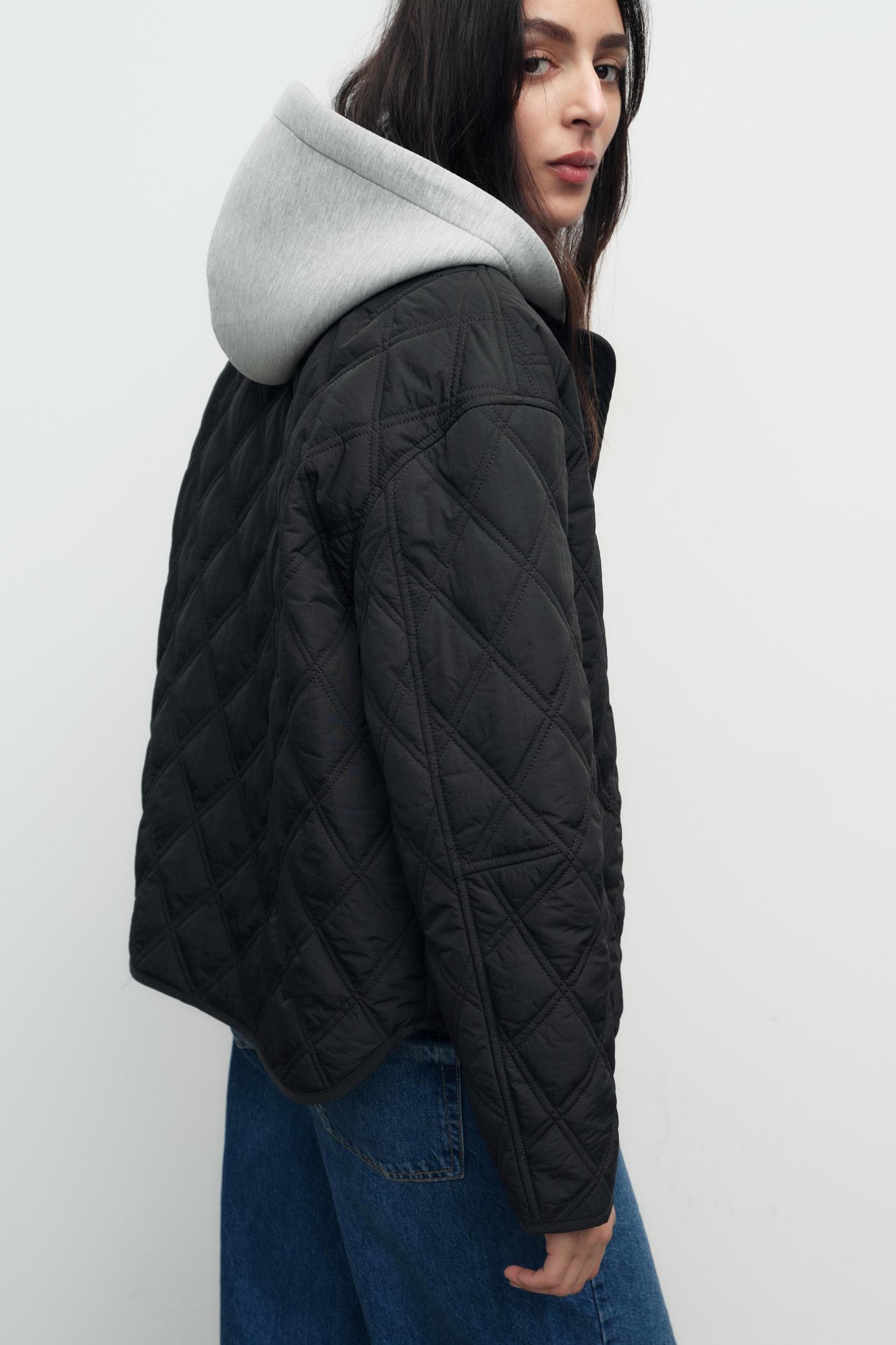 COMBINED HOOD WATER REPELLENT PUFFER JACKET Product Image