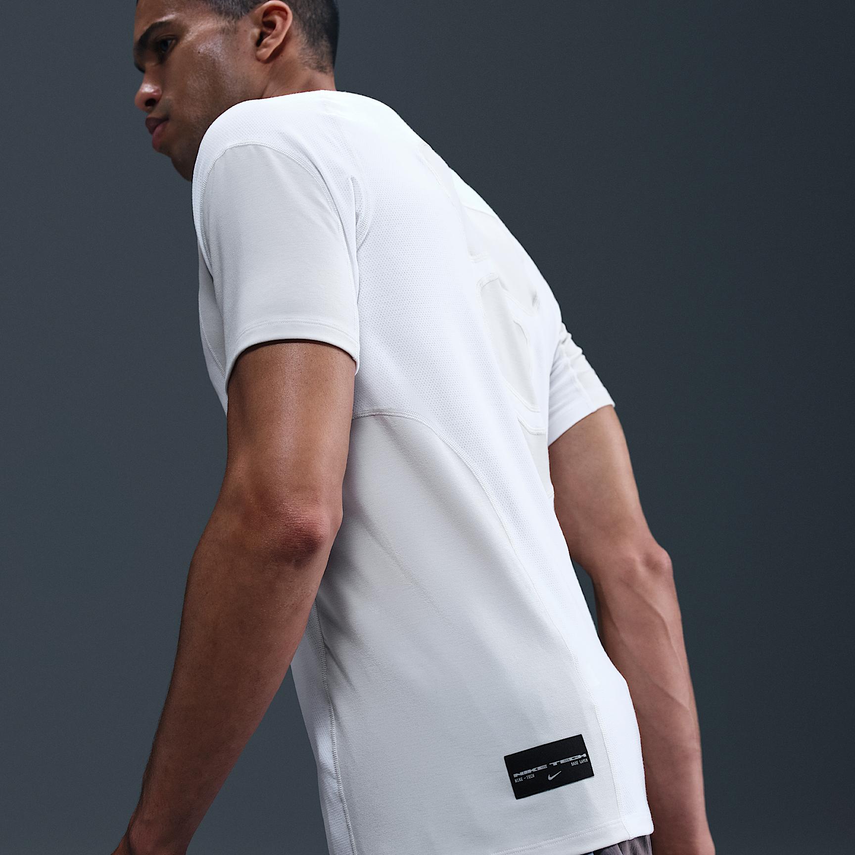 Nike Mens Tech Dri-FIT Short-Sleeve Base Layer | IB1522-100 Product Image