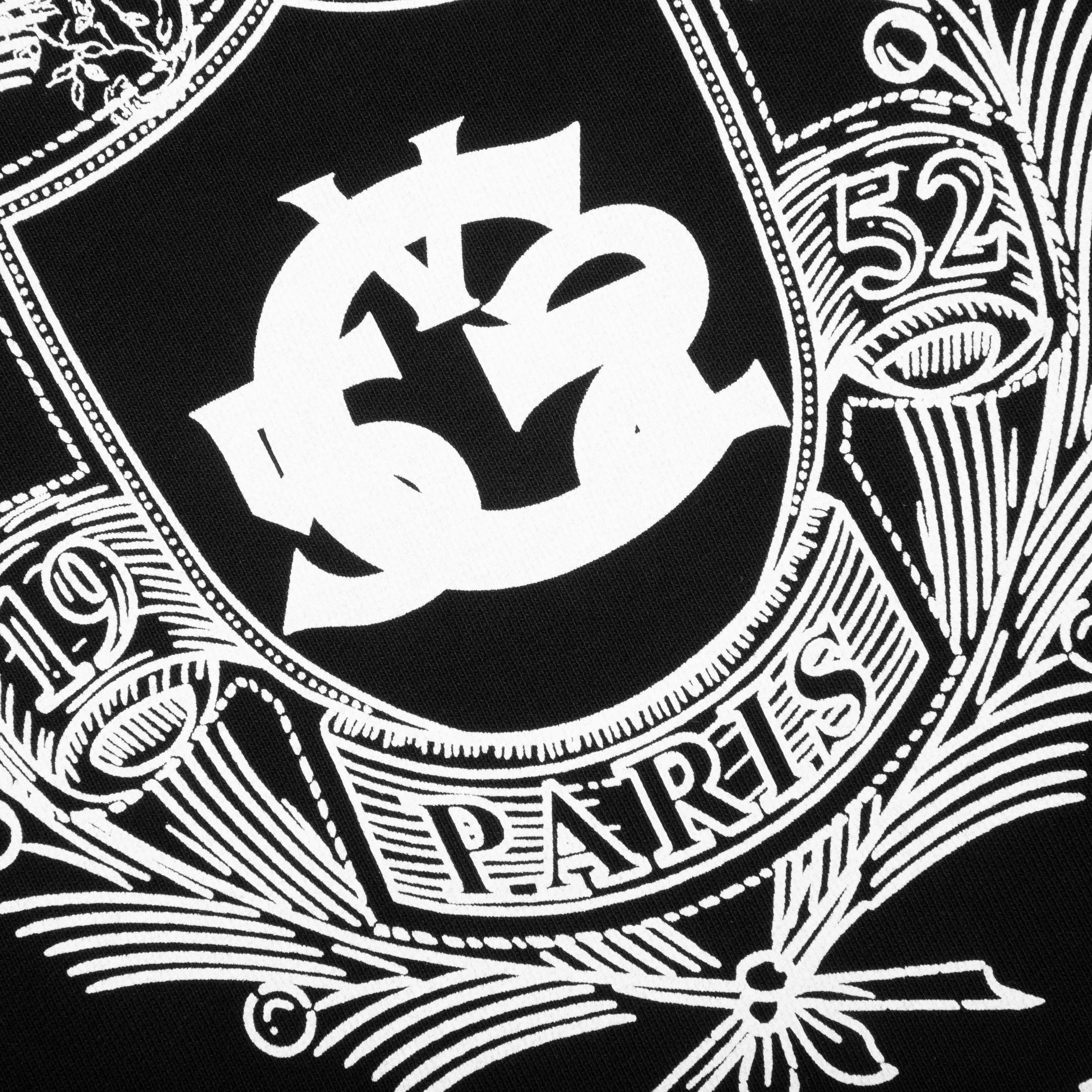 Crest Boxy Fit Sweatshirt - Black Male Product Image