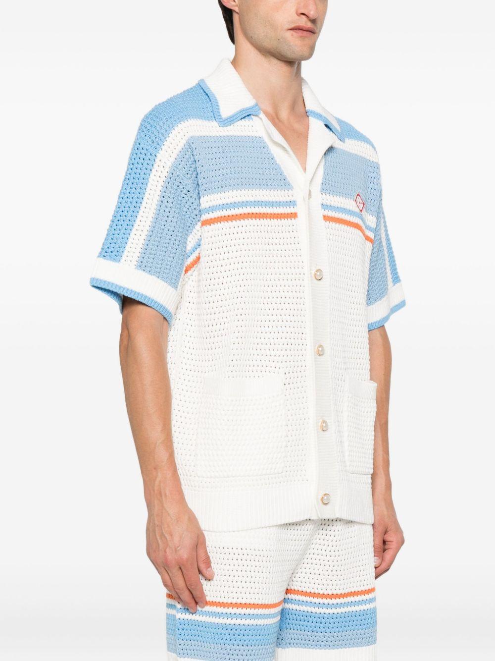 stripe-detail shirt Product Image