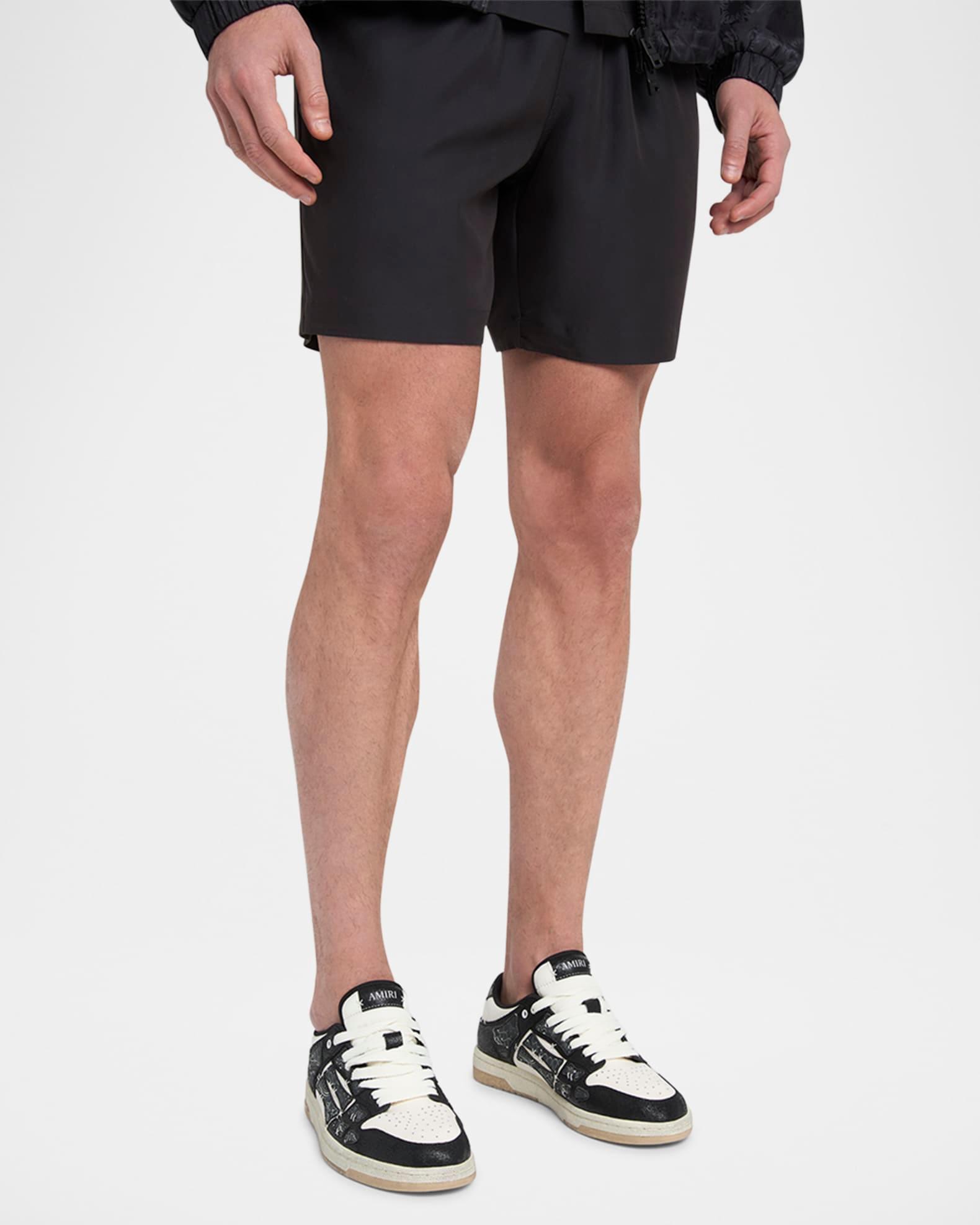 Men's Bandana Skel Top Leather Low-Top Sneakers Product Image