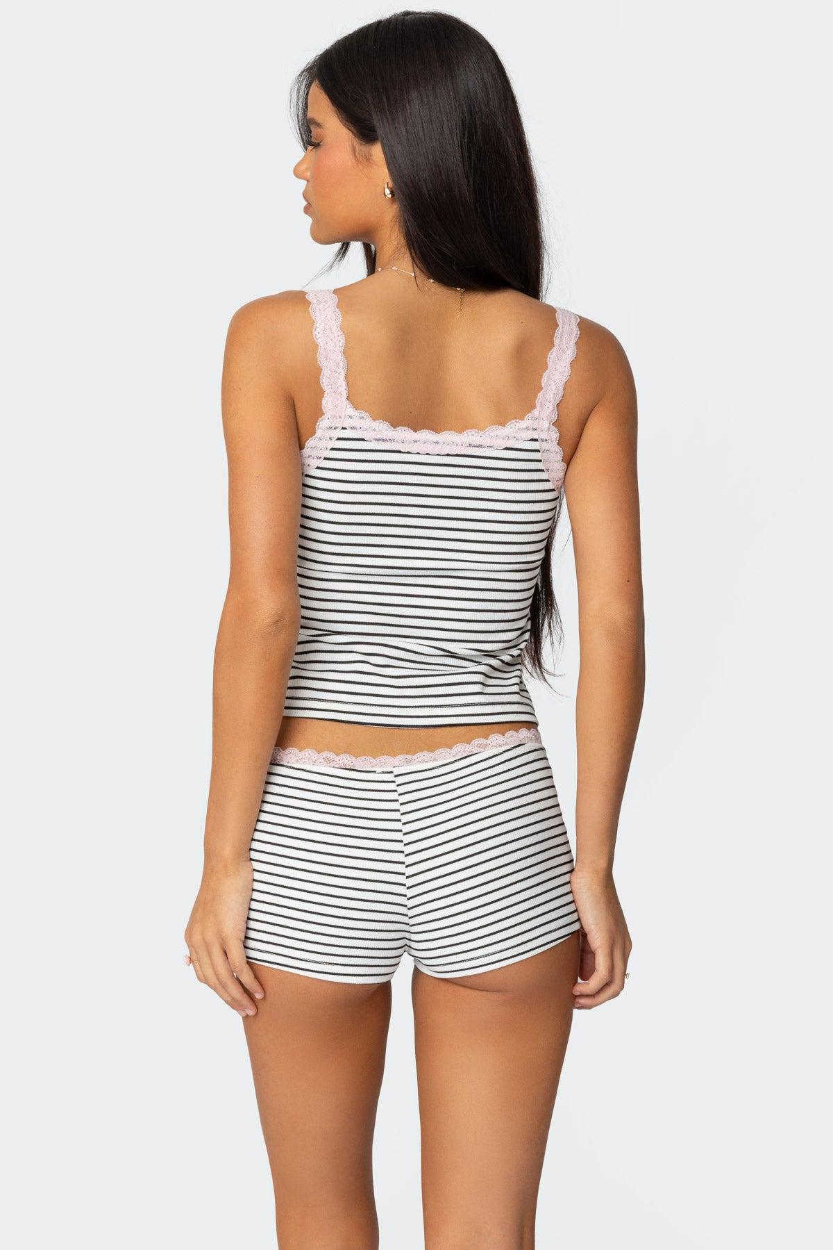 Sofi Striped Ribbed Tank Top Product Image