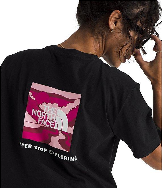 The North Face Crew Neck Rib Knit Short Sleeve Box Tee Product Image