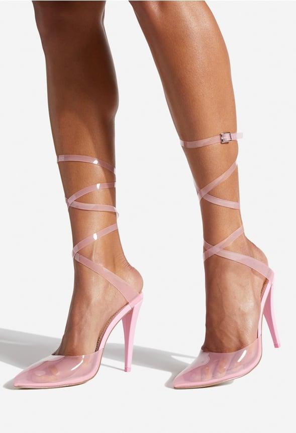 JustFab Margaux Platform Loafer Pump Womens Black/ White Size 8.5 Product Image