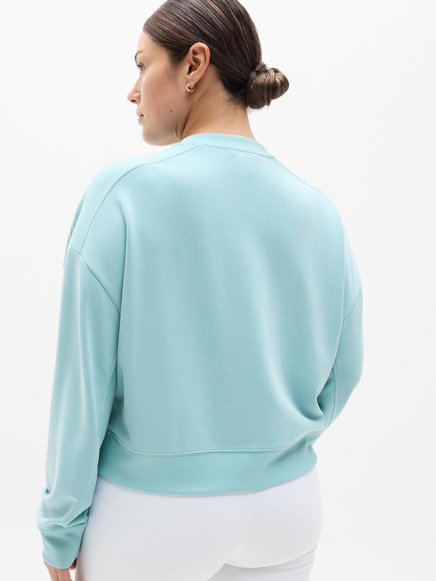 Seasoft Rib Crewneck Sweatshirt Product Image