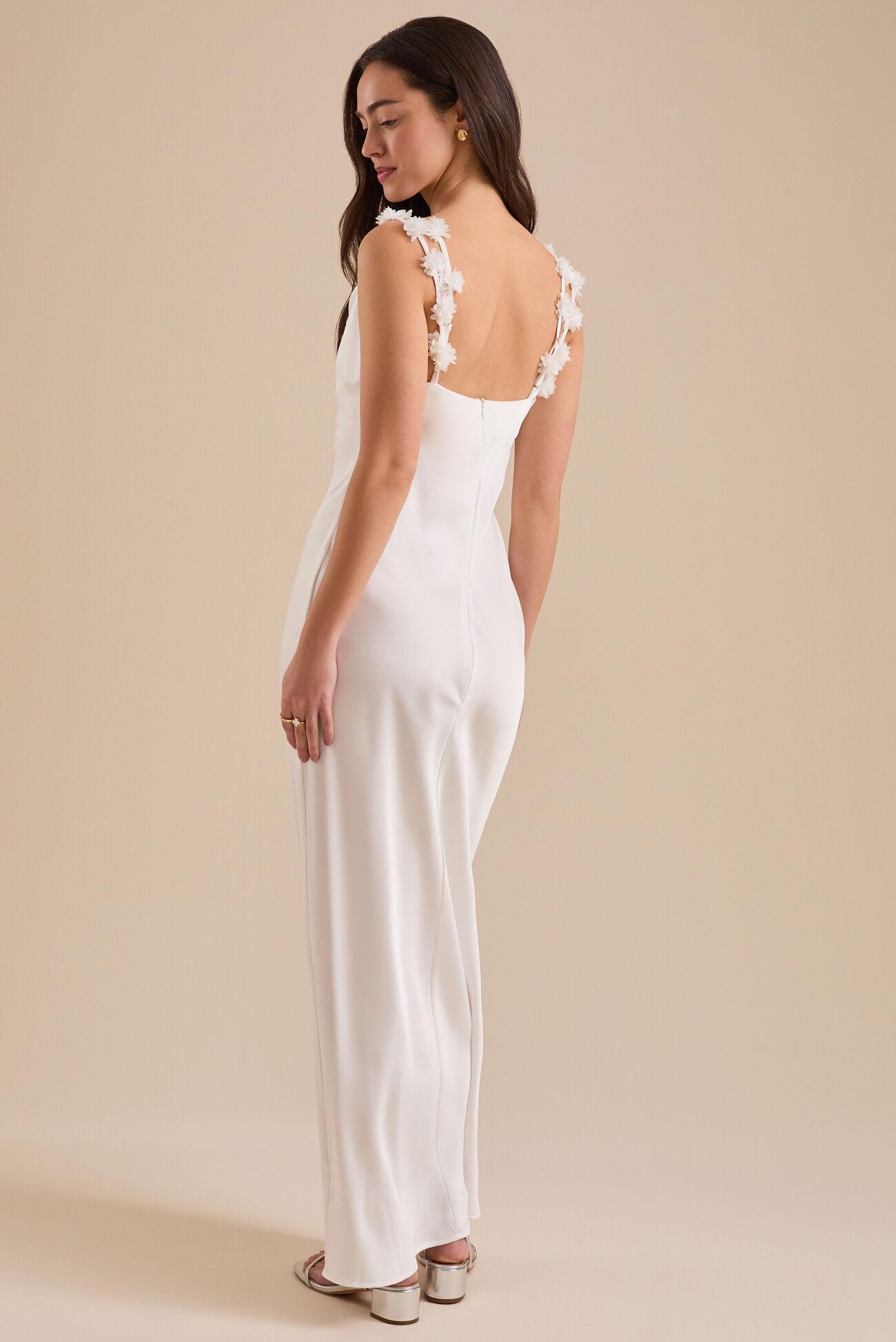 Scarlett Satin Maxi Dress Product Image