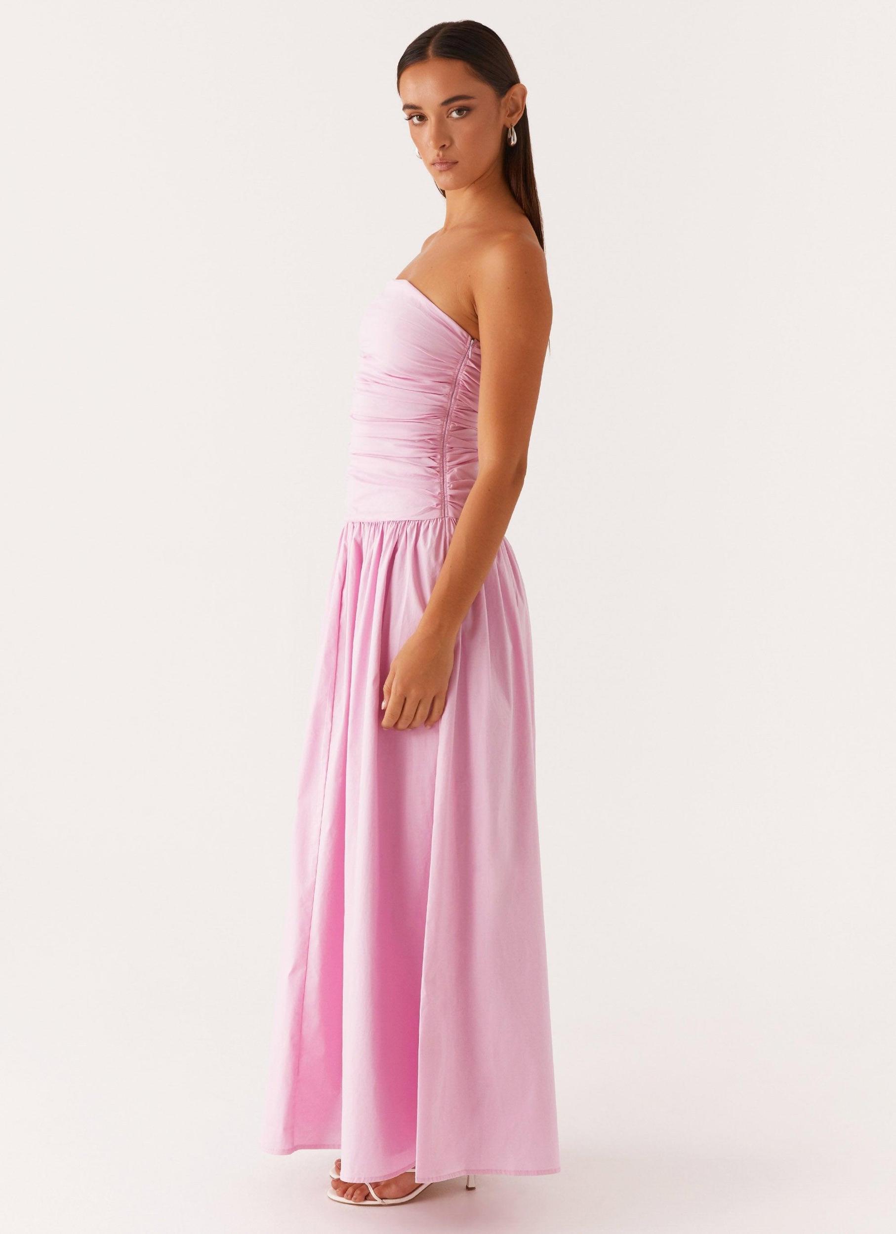 Carmel Maxi Dress - Pink Girls Product Image