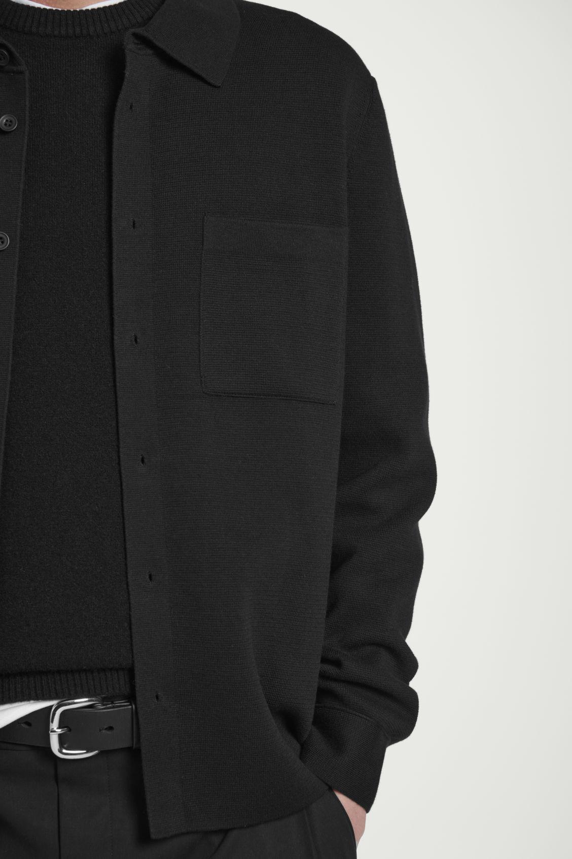 MILANO-KNIT COTTON SHIRT Product Image