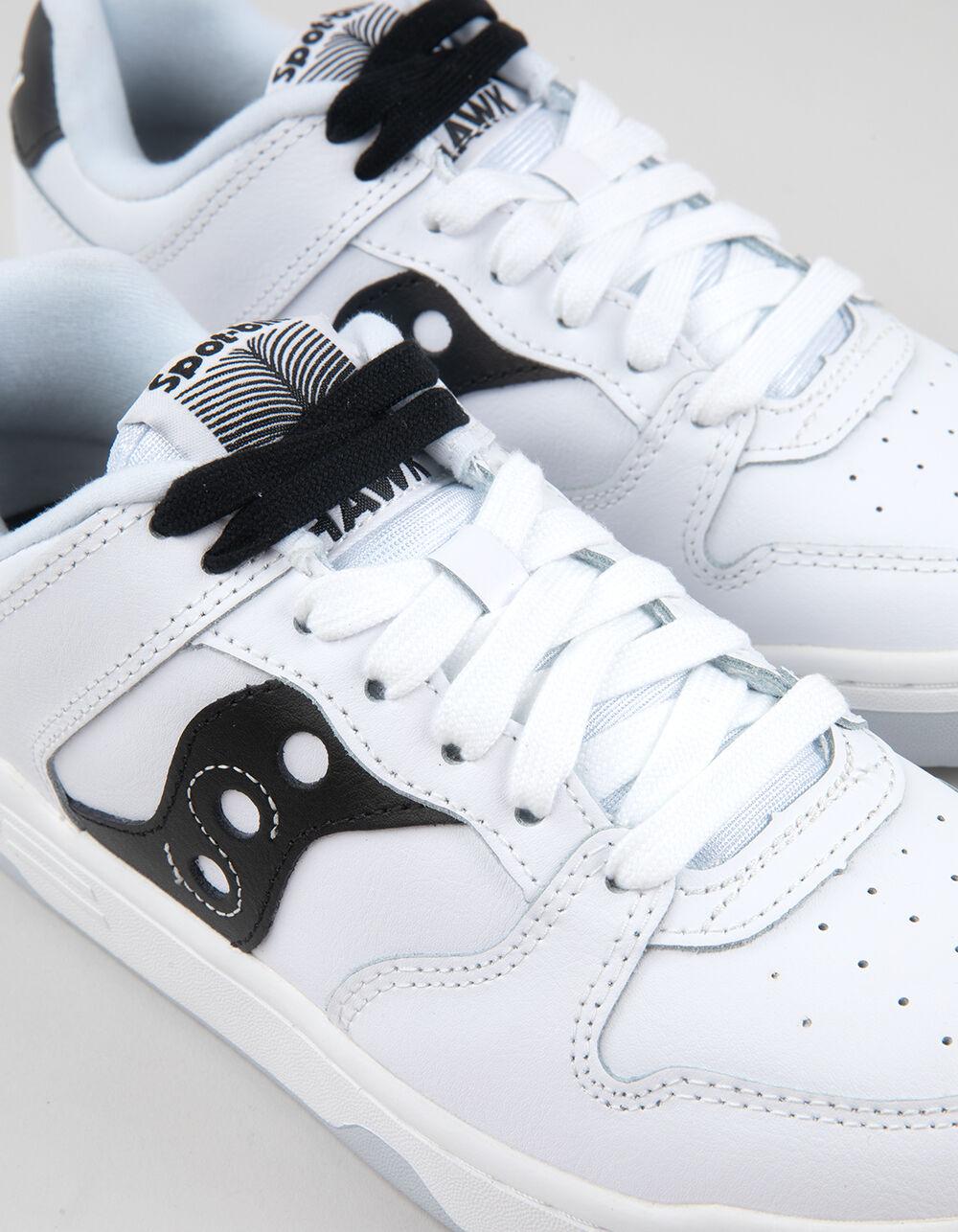 SAUCONY Spot-Bilt™ Hawk Mens Shoes - WHT/BLK Product Image