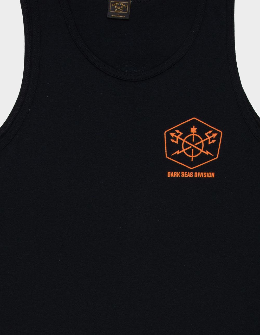 DARK SEAS Solid Oak Mens Tank Top - BLACK Product Image