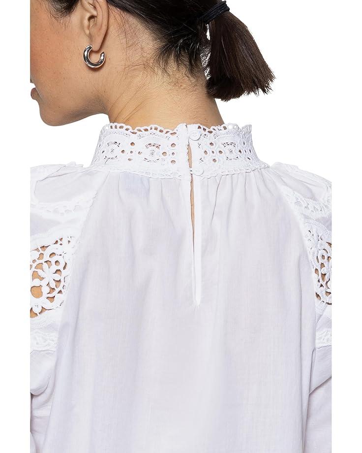 Fallen Blooms Linen Blouse Product Image