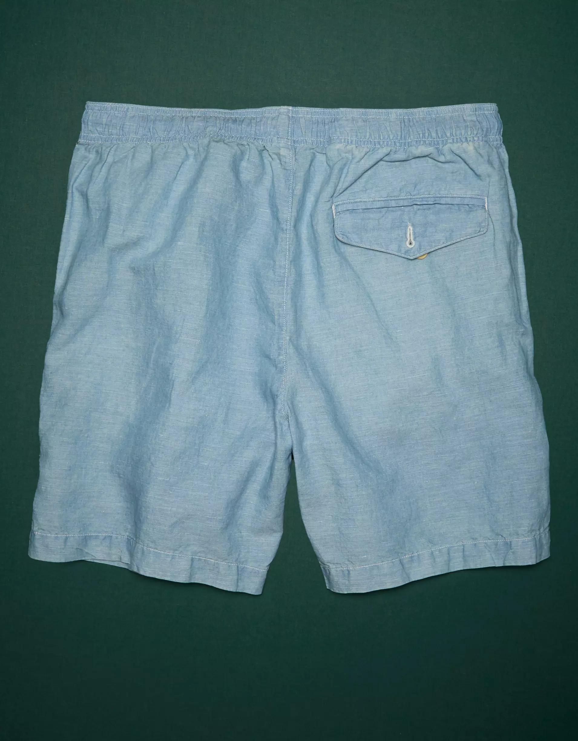 AE77 Premium Chambray Pull-On Short Product Image