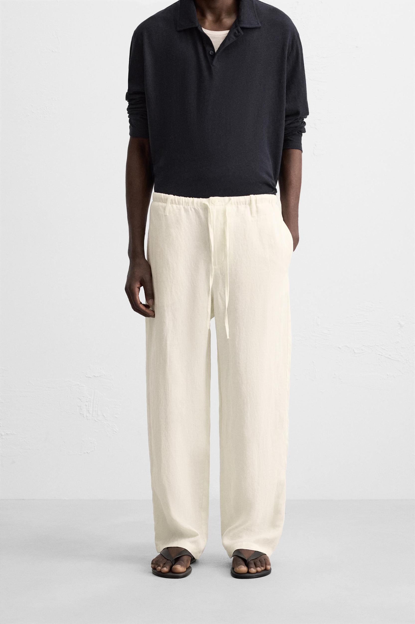 100% LINEN PANTS Product Image