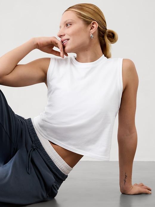 True Cotton Crop Tank Product Image