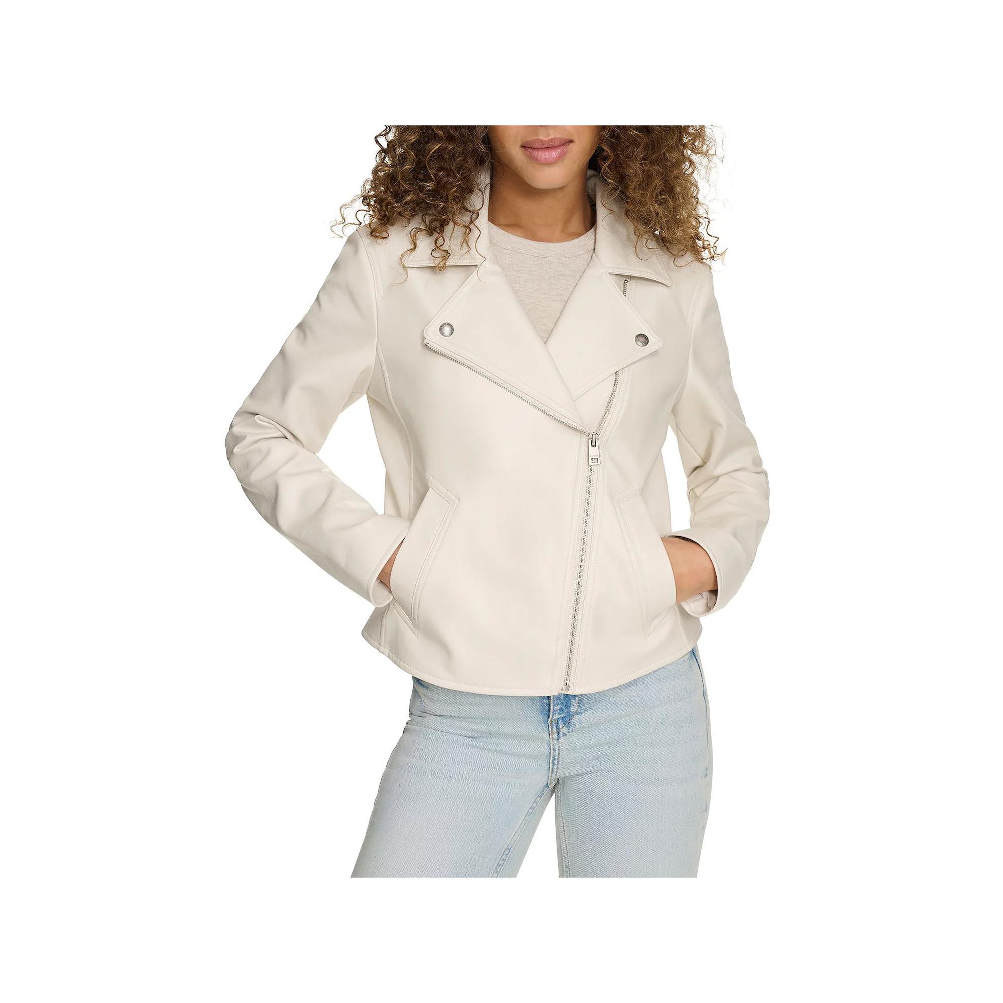 Women's Levi's® Faux Leather Slim Fit Moto Jacket,  Product Image