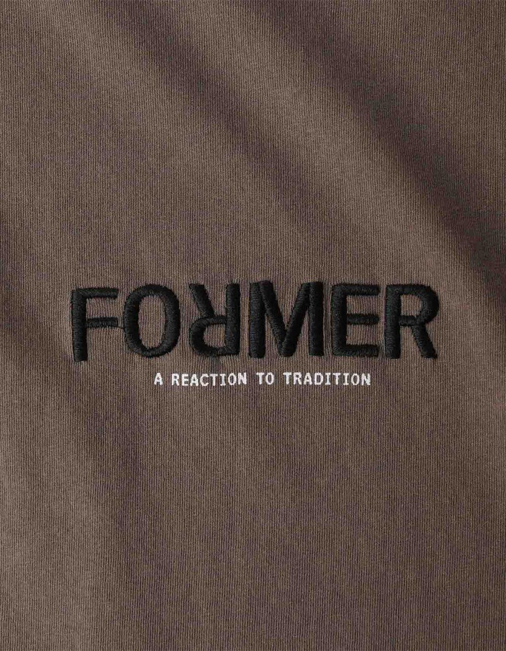 FORMER Legacy Reaction Mens Tee - FADED BROWN Product Image