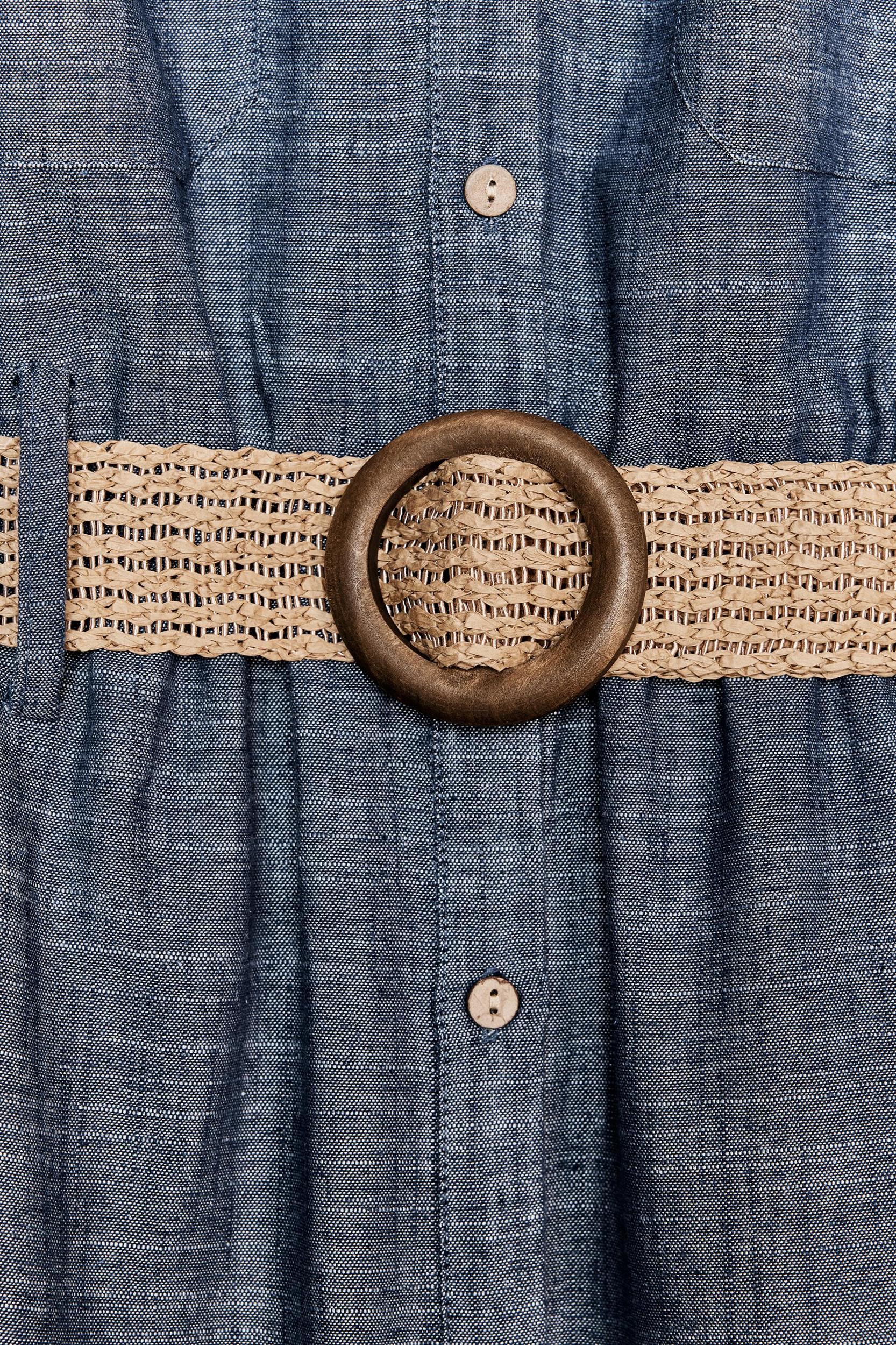 BELTED MIDI DRESS Product Image