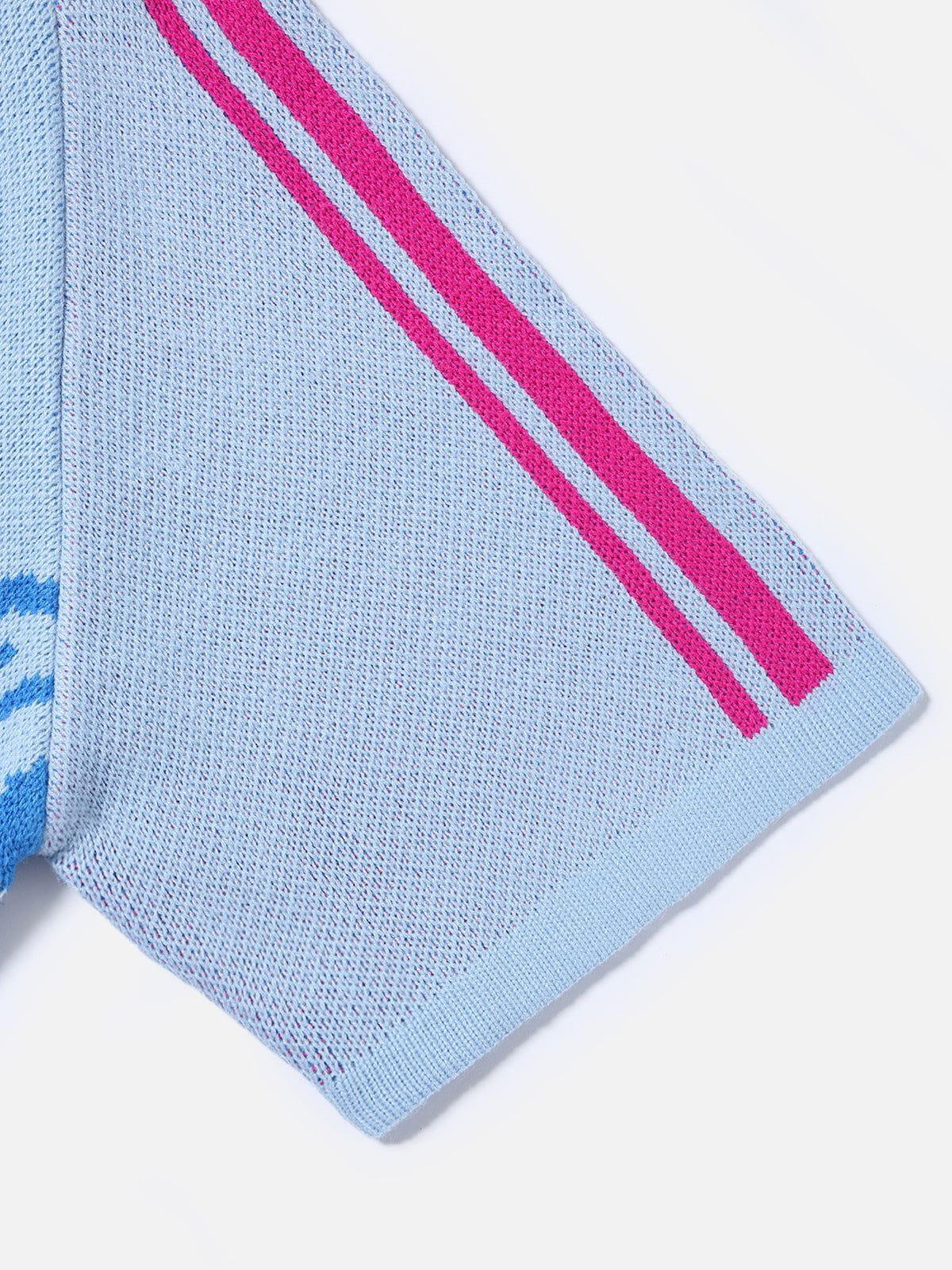 Aelfric Eden V-neck Make Waves Knit Jersey Female Product Image