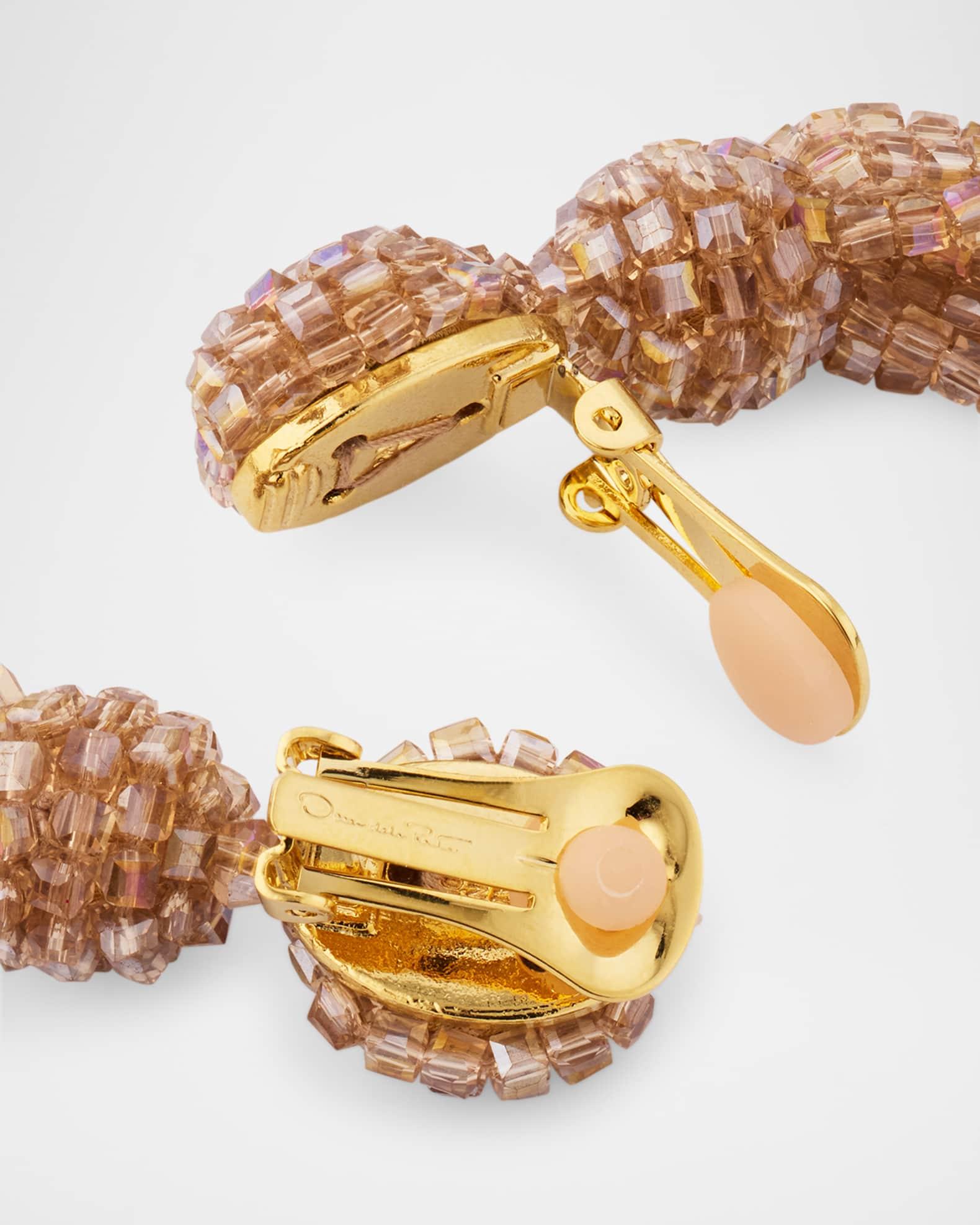 Crystal Fringe Earrings Product Image