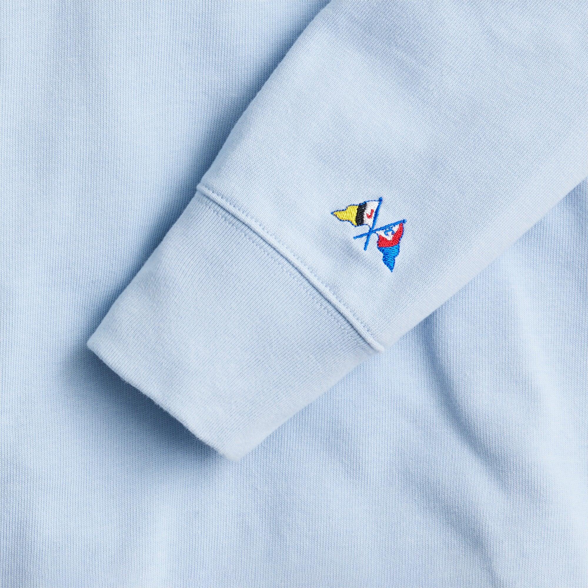 Rugby shirt with striped placket Product Image