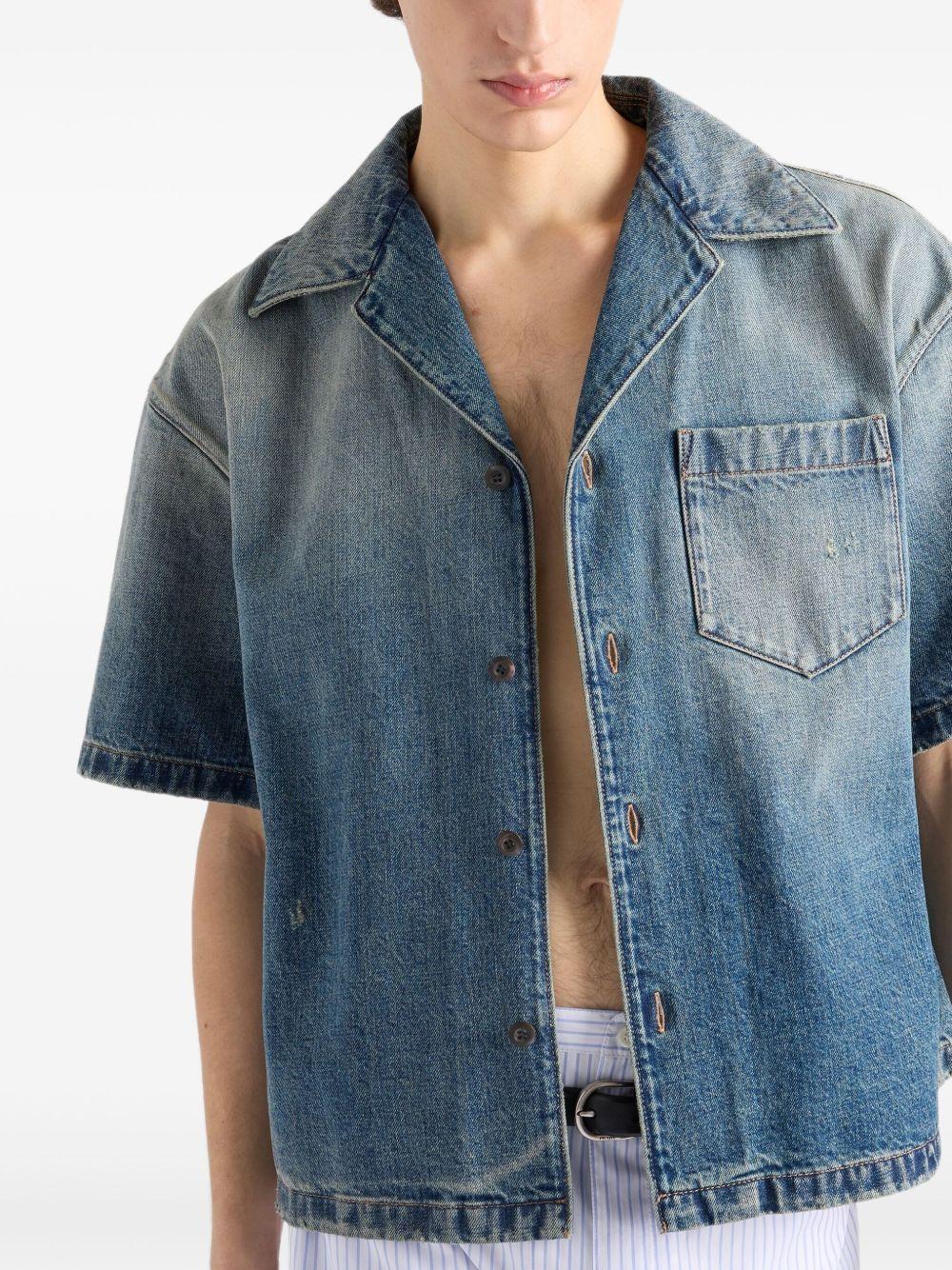 denim shirt Product Image