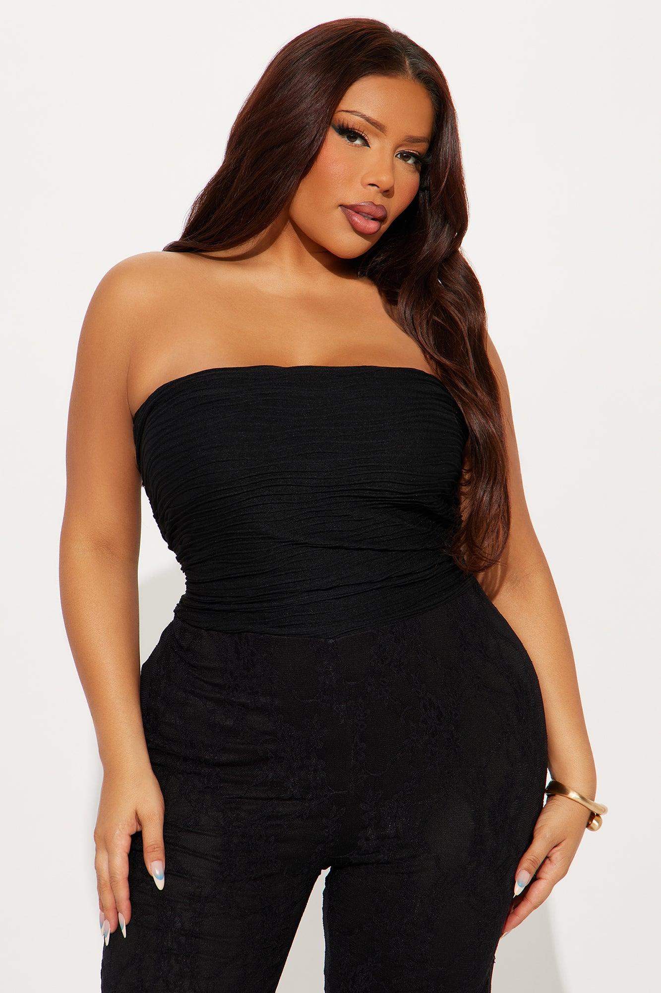 Lea Lace Jumpsuit - Black Female Product Image