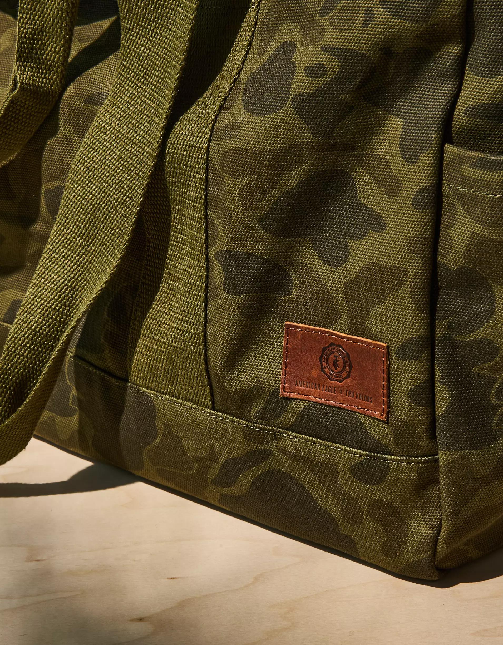 AE x Tru Kolors Camo Canvas Tote Bag Product Image