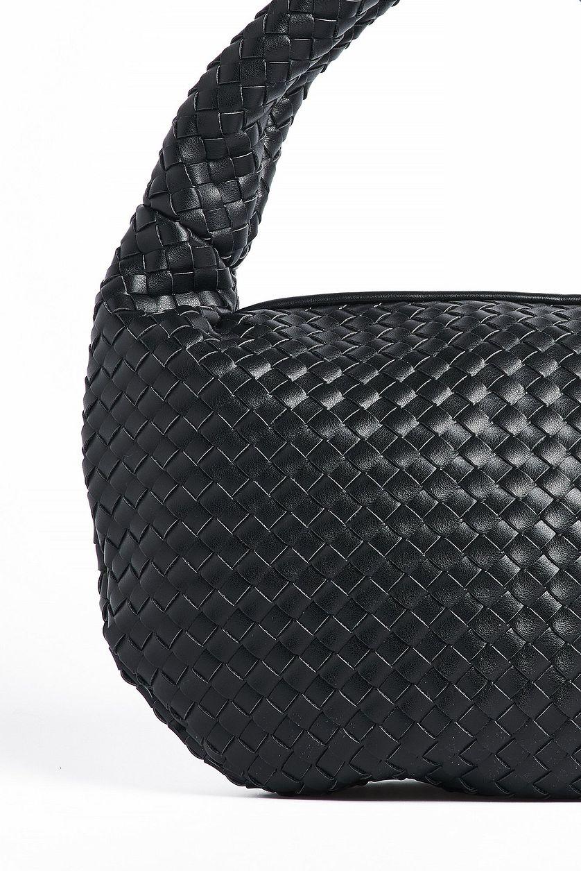 Woven Rounded Shoulder Bag Product Image