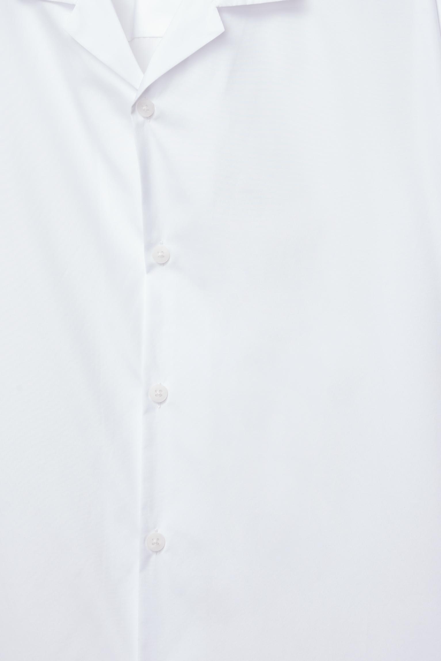 Short sleeve poplin shirt Product Image