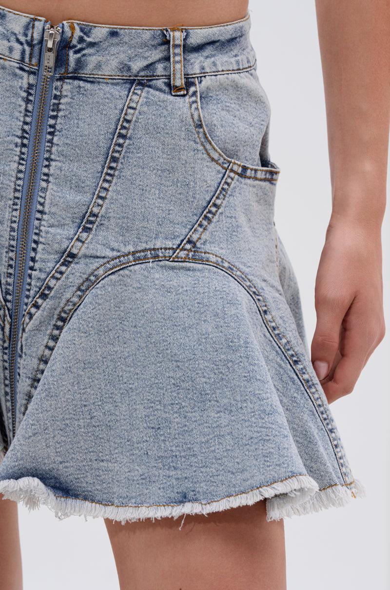 MIXED VIBES MINI SKIRT Product Image