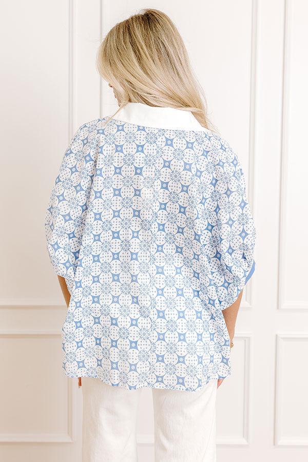 Graceful Smile Floral Top Product Image