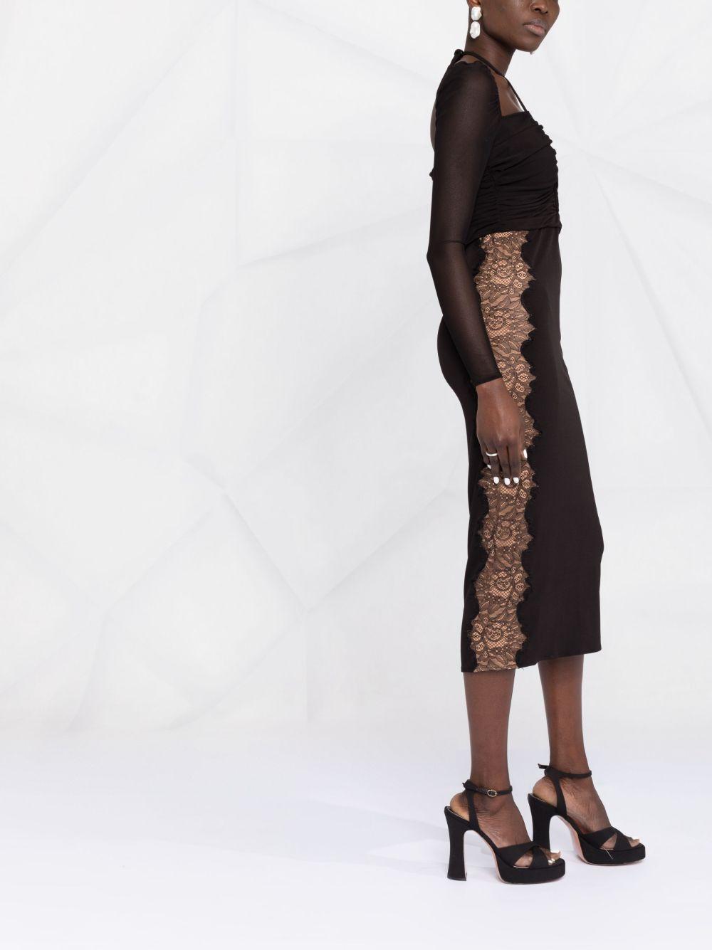cut-out jersey dress Product Image