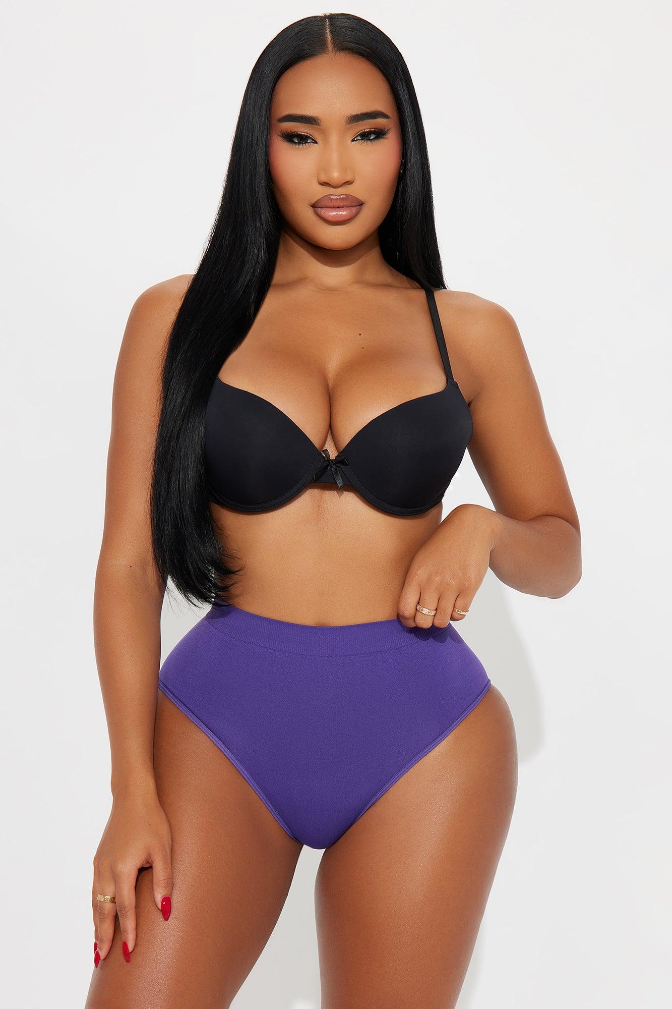 Smooth And Ready Seamless Cheeky Brief Panty - Purple Female Product Image