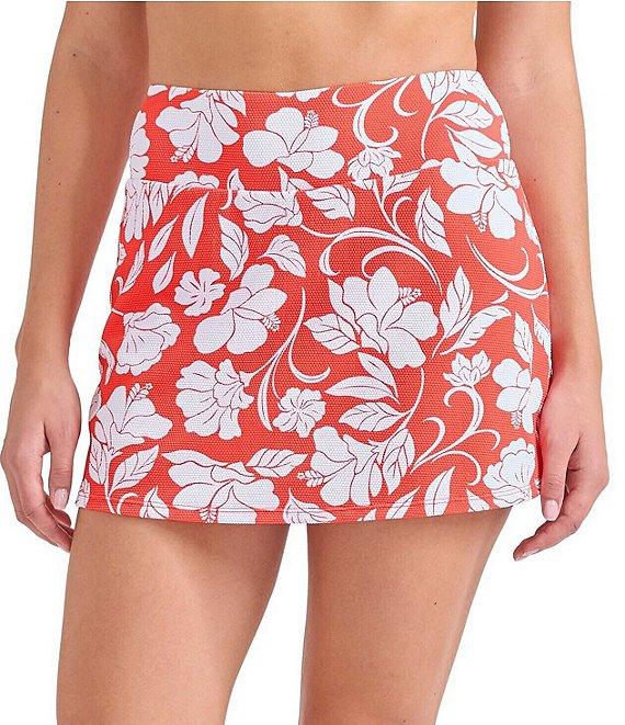 Tommy Bahama Island Cays Fiori High Waist Swim Skort Product Image