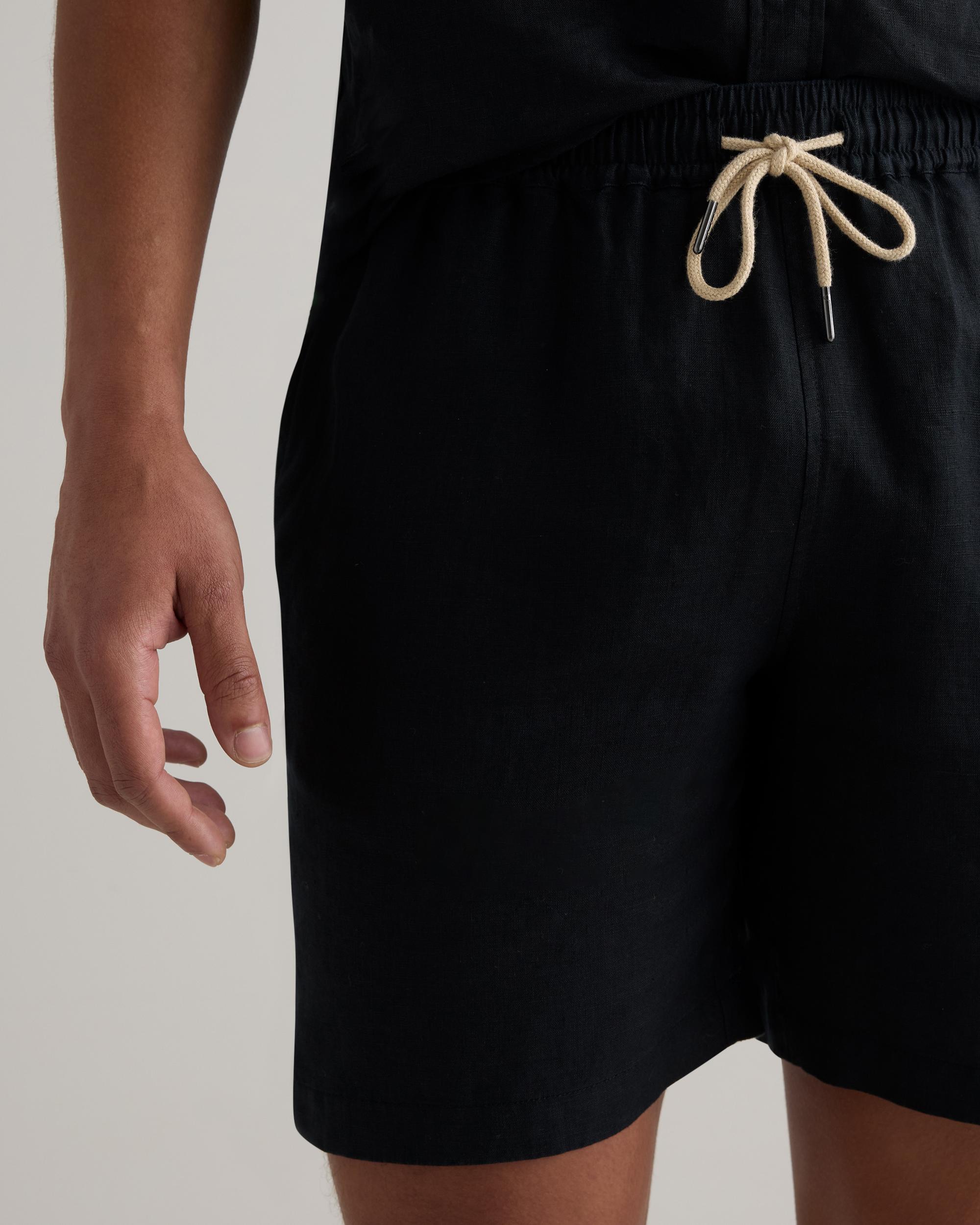 Quince | Men's 100% European Linen Drawstring Beach Shorts 7" Size XL Product Image