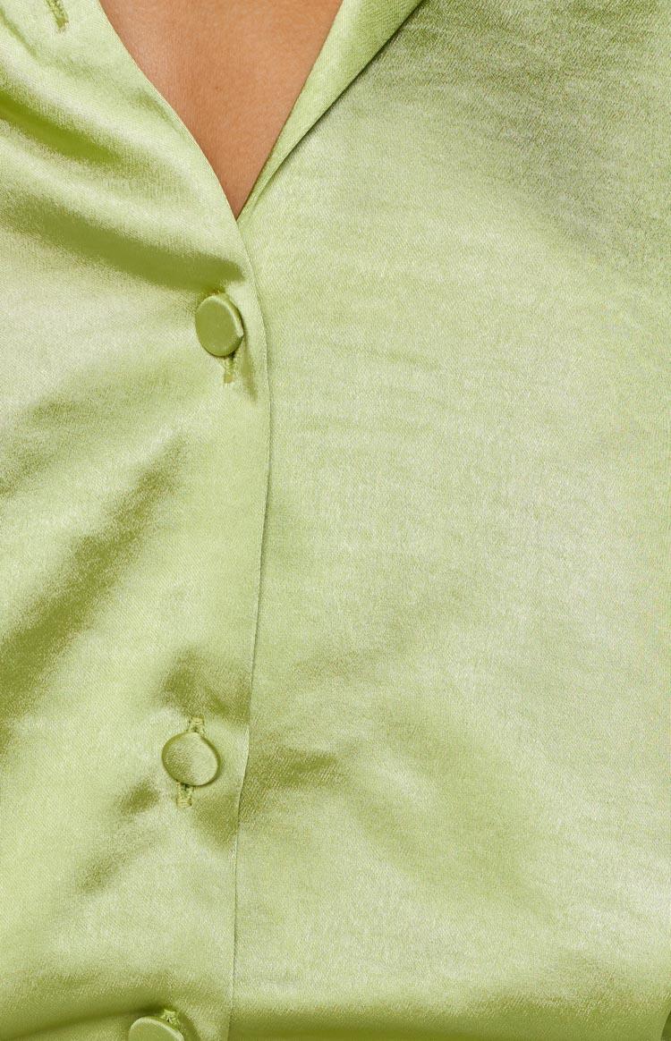 Deeper Water Mini Dress Green Product Image