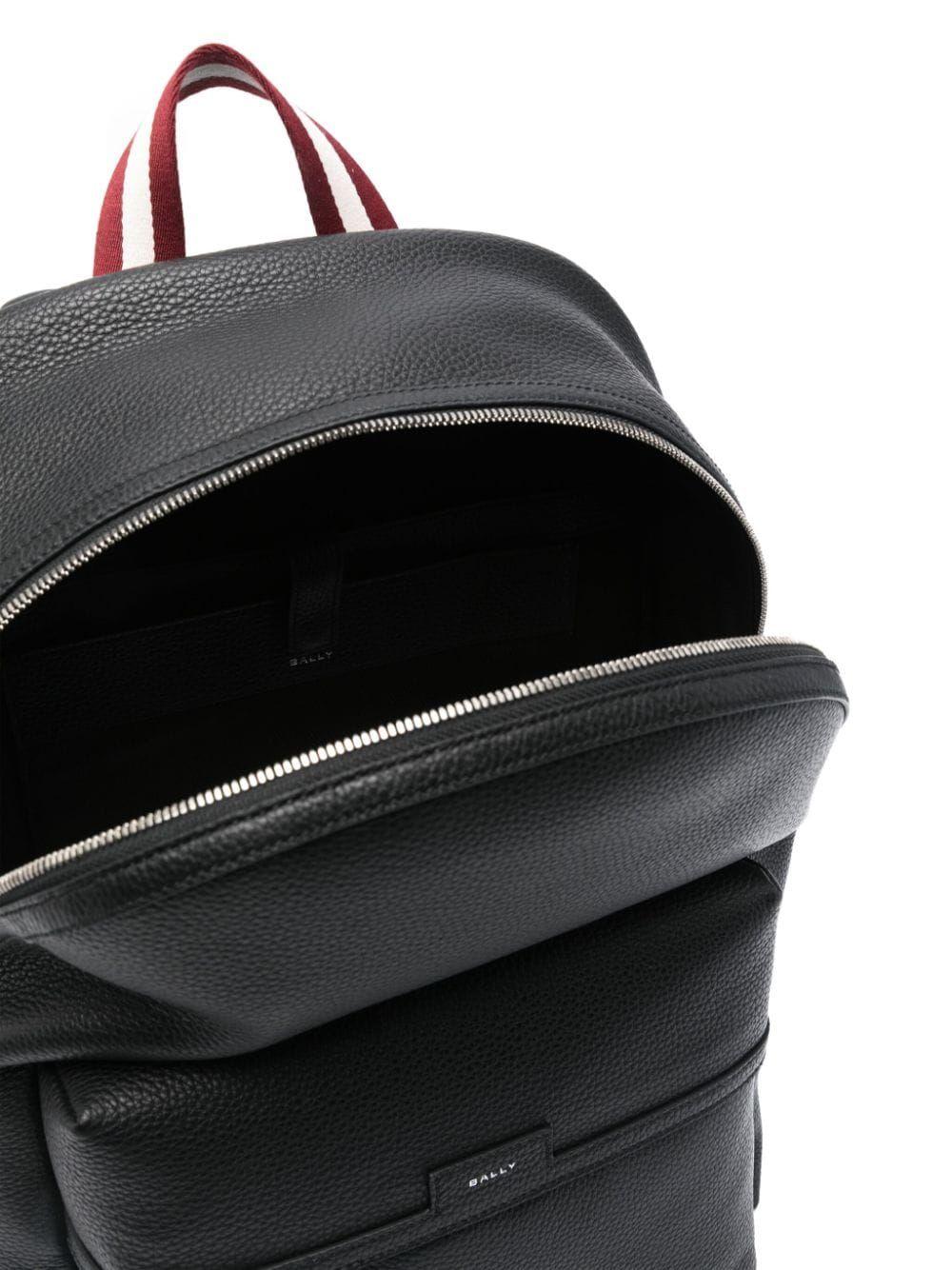 Code leather backpack Product Image