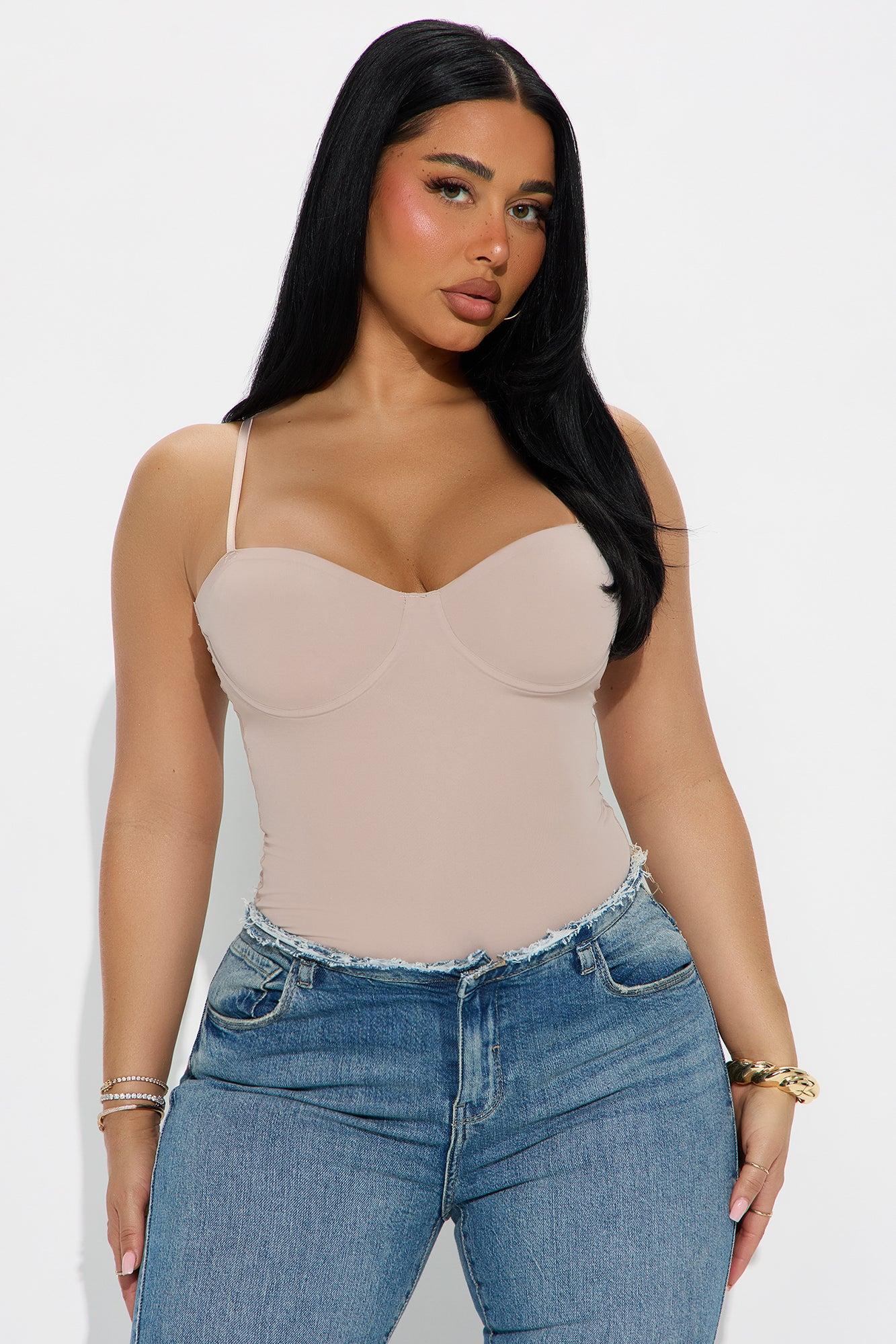 All Day Seamless Bodysuit - Taupe Female Product Image