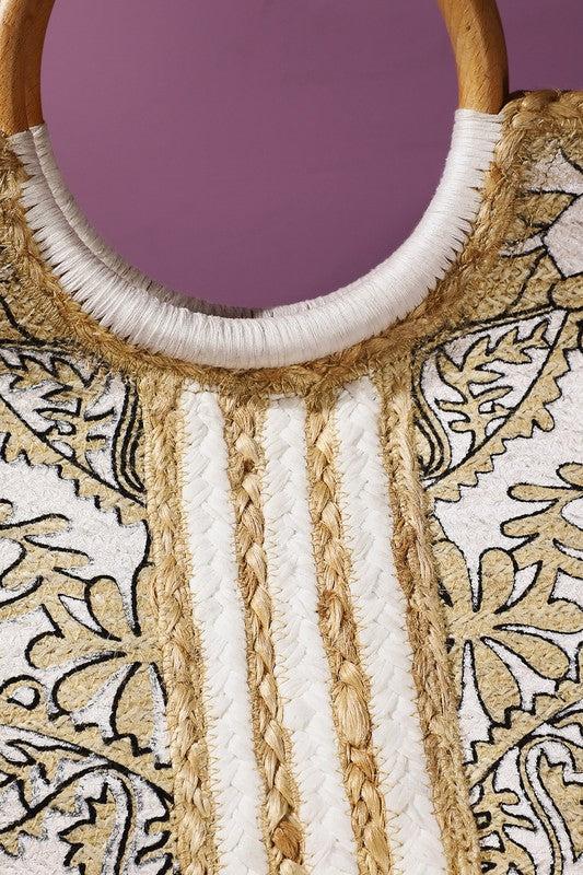 BLOOM & CARRY ORGANIC JUTE TOTE Product Image