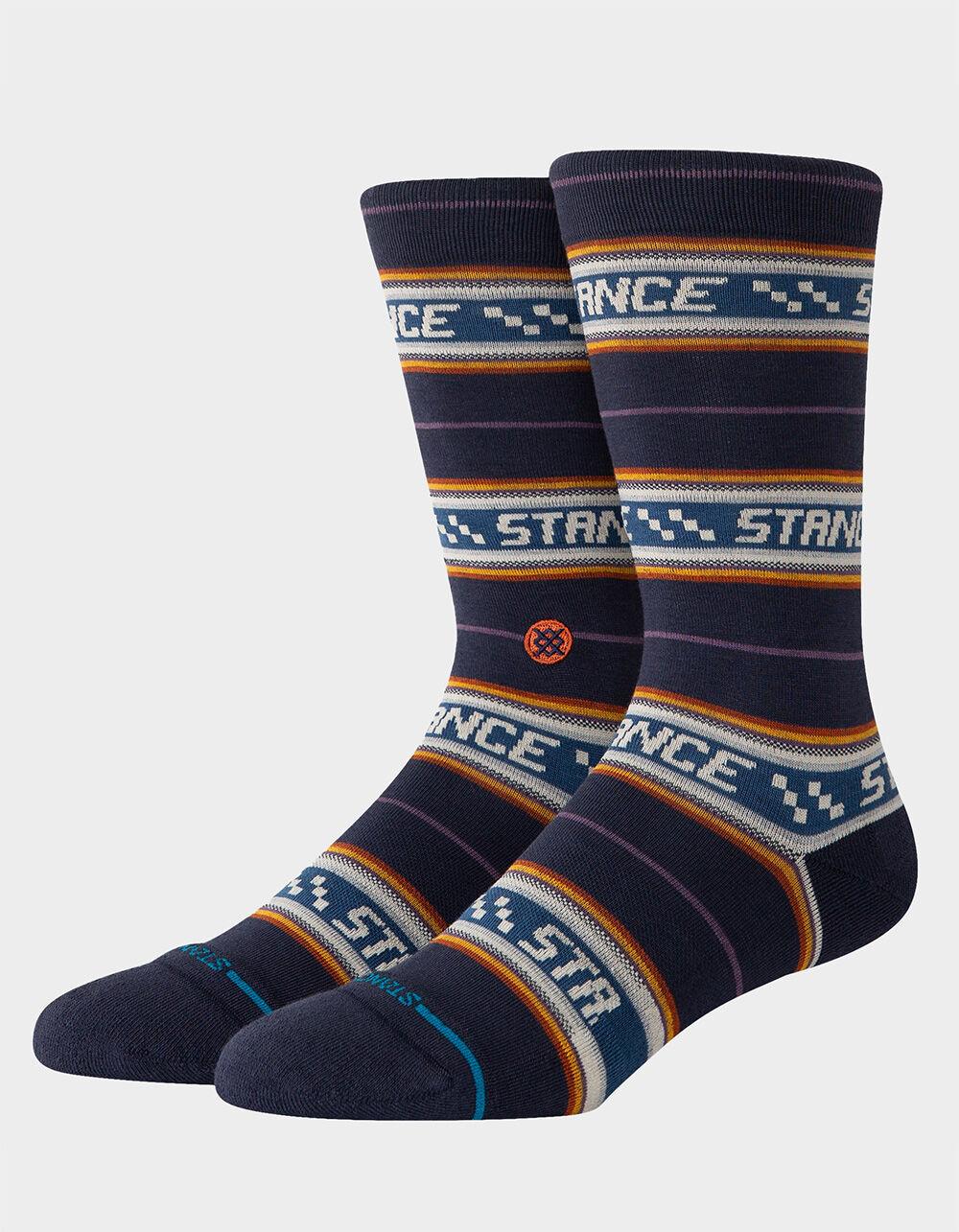 STANCE Flowrider Mens Crew Socks - NAVY COMBO Product Image