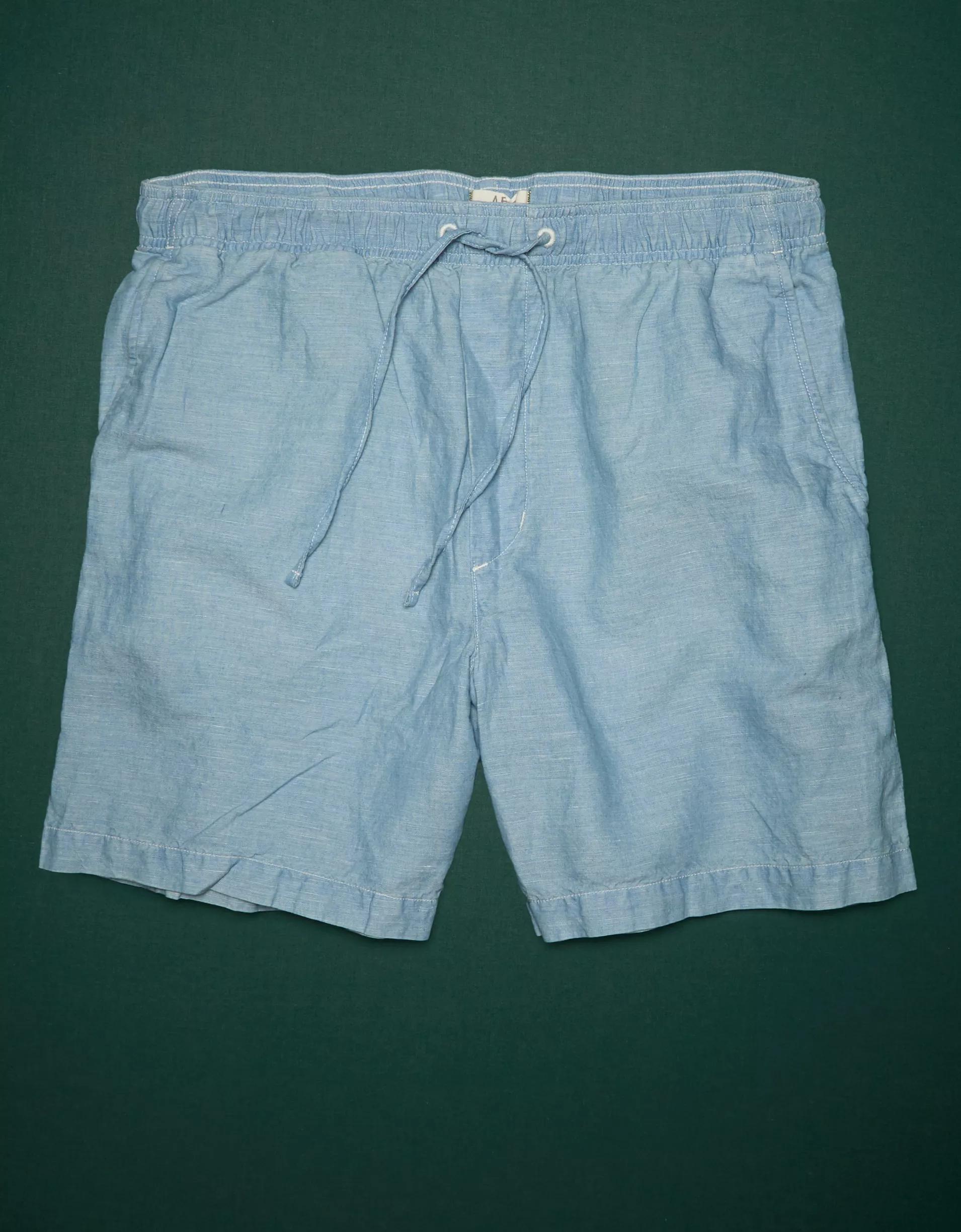 AE77 Premium Chambray Pull-On Short Product Image