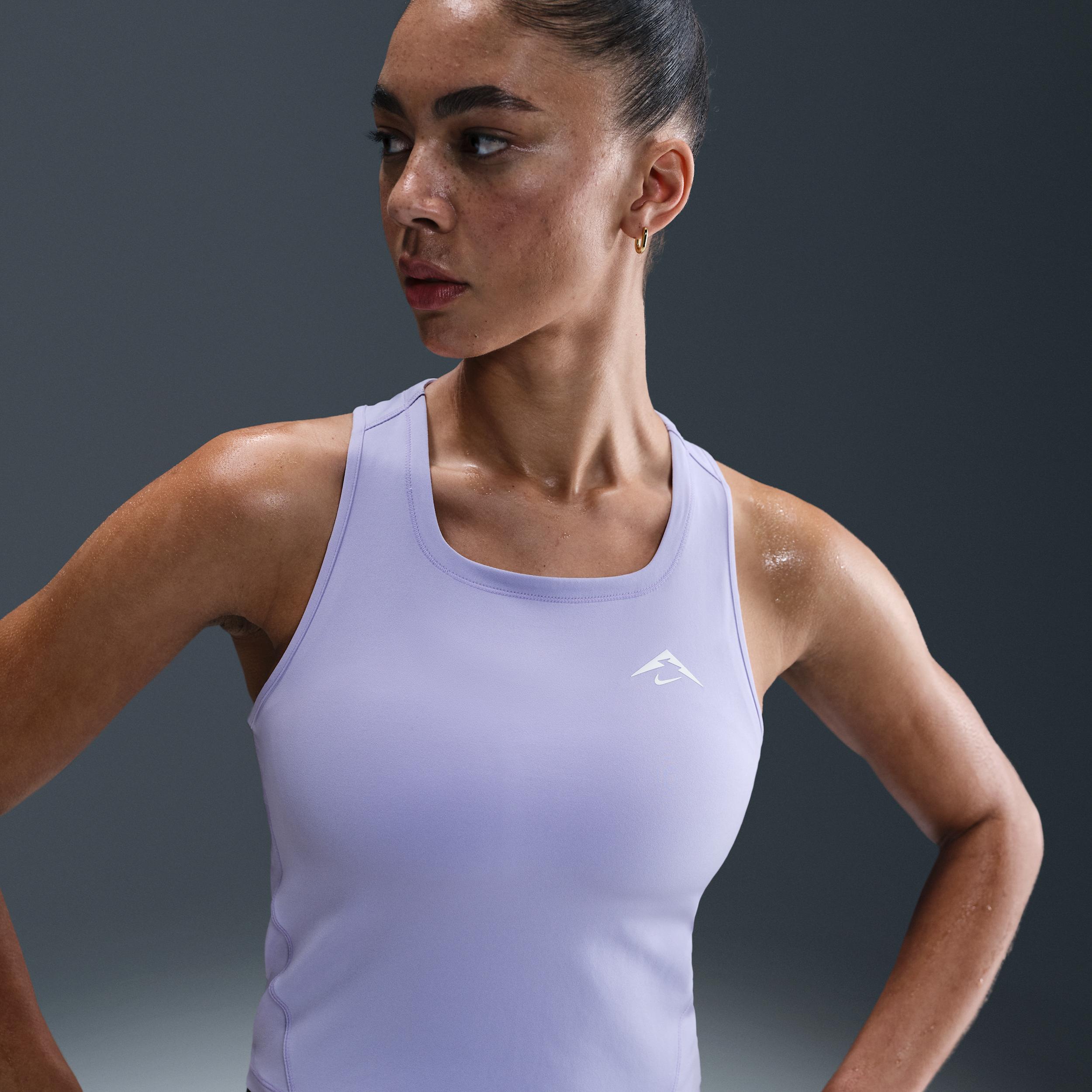 Nike Womens Trail Dri-FIT Running Tank Top | HJ2312-010 Product Image