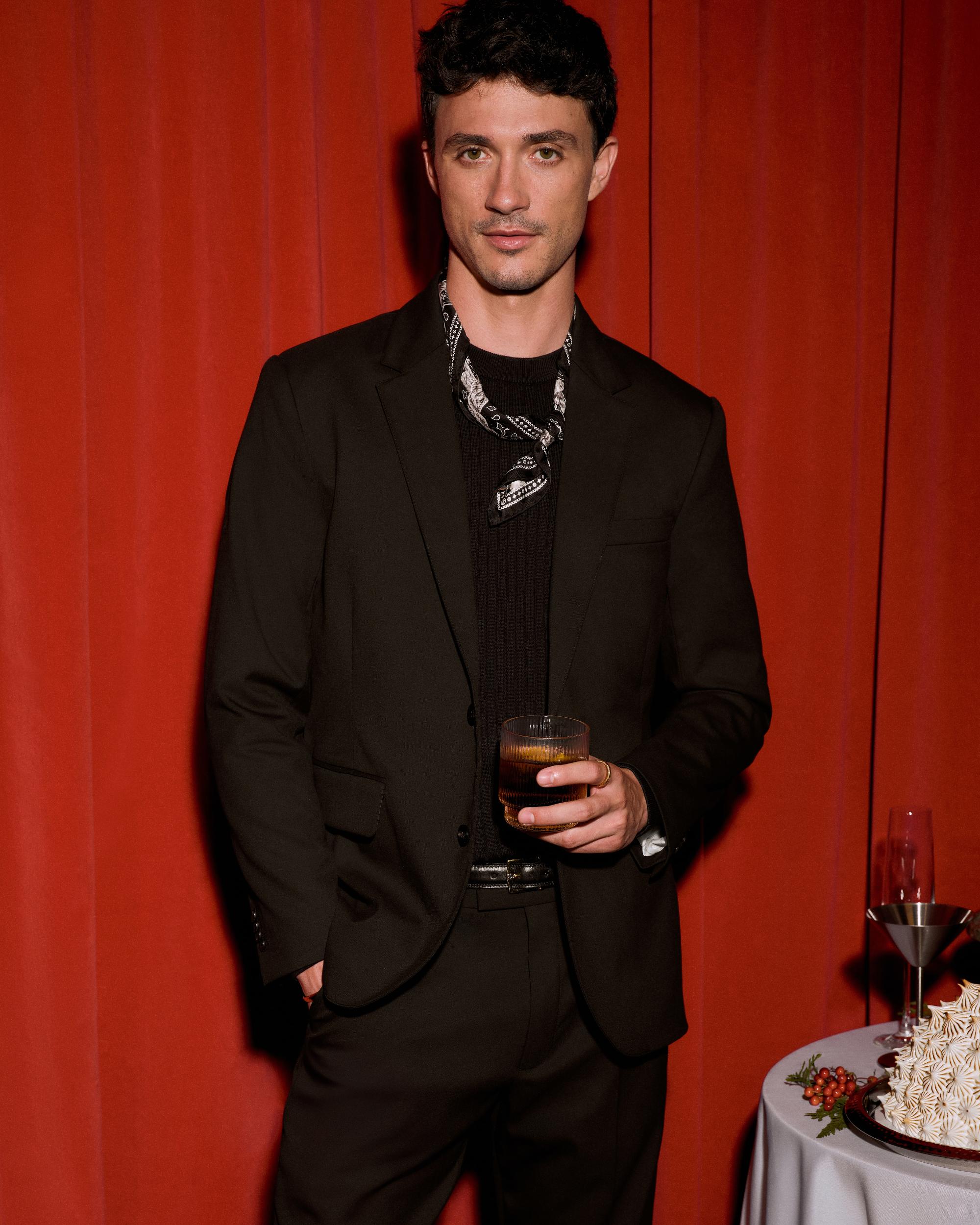 The A&F Collins Slim Blazer Product Image